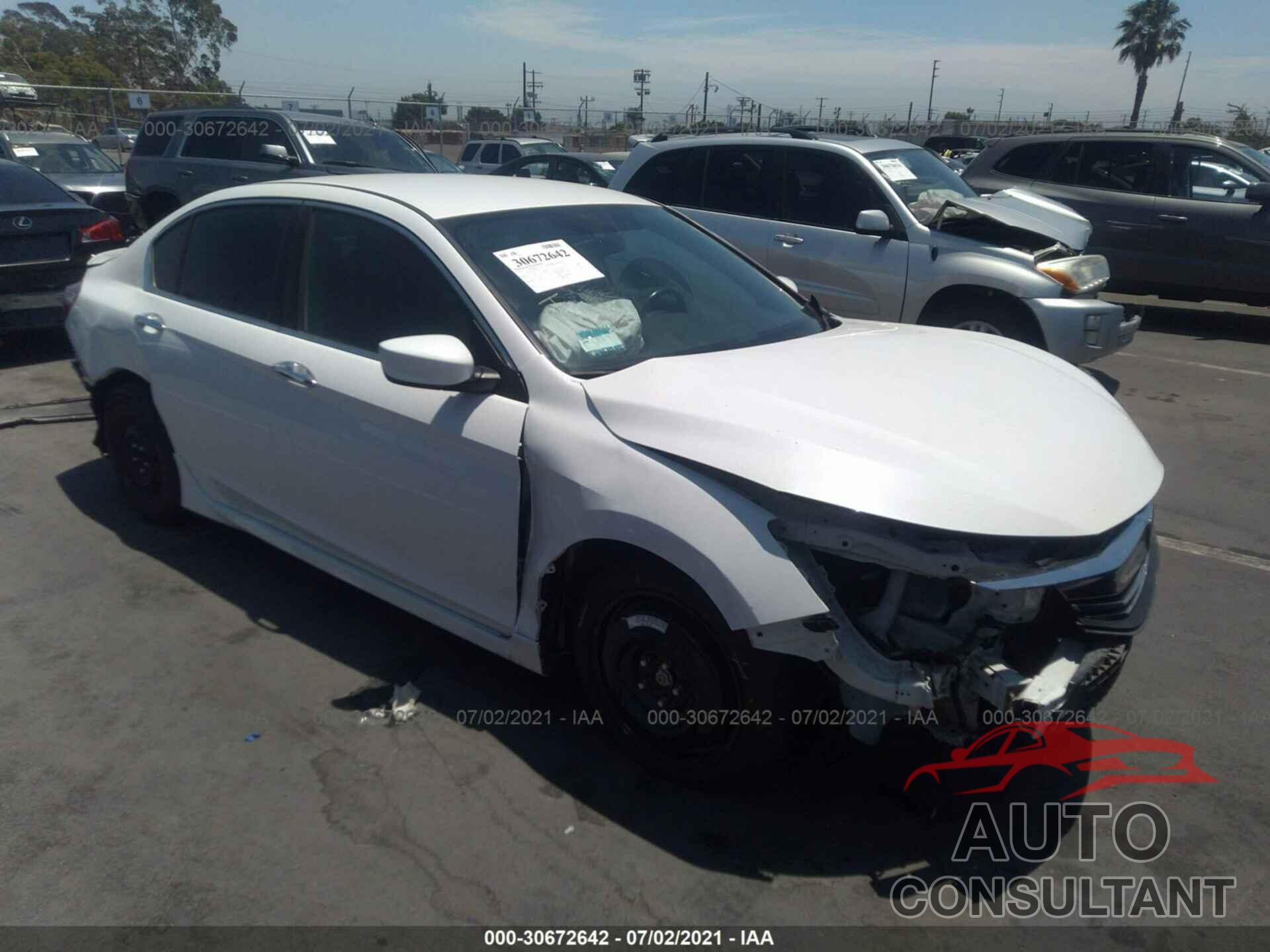 HONDA ACCORD SEDAN 2017 - 1HGCR2F51HA236441