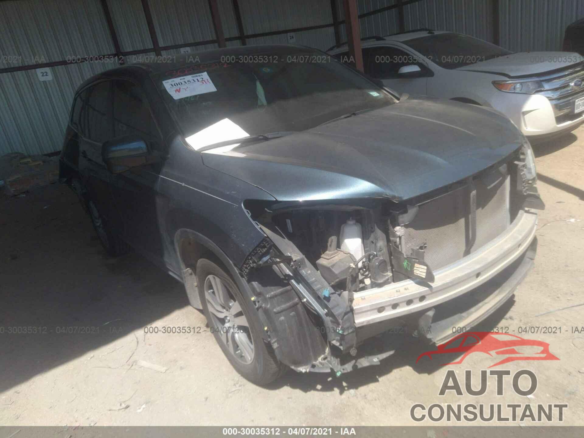 HONDA PILOT 2017 - 5FNYF5H39HB026820