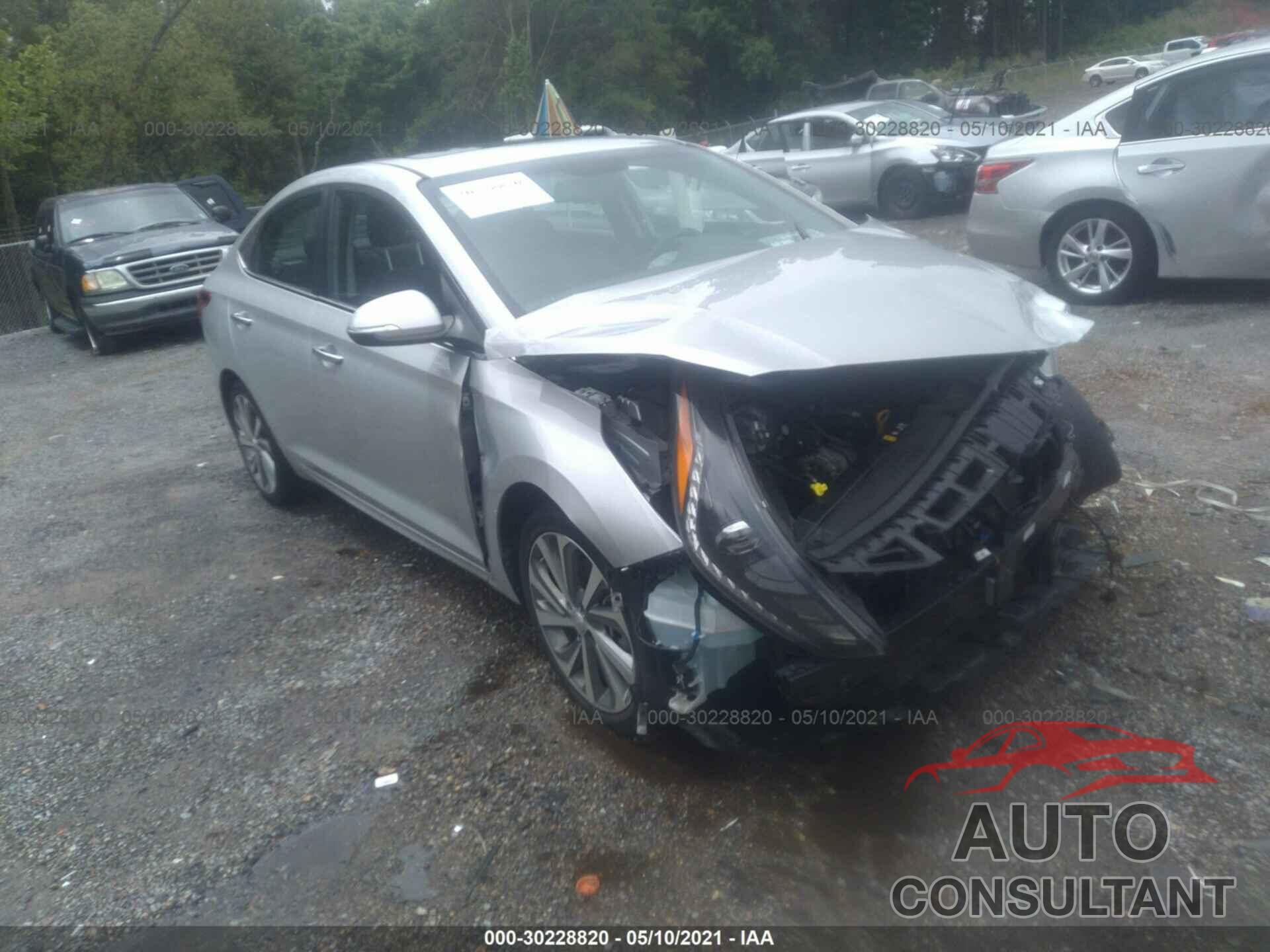 HYUNDAI ACCENT 2018 - 3KPC34A32JE035488