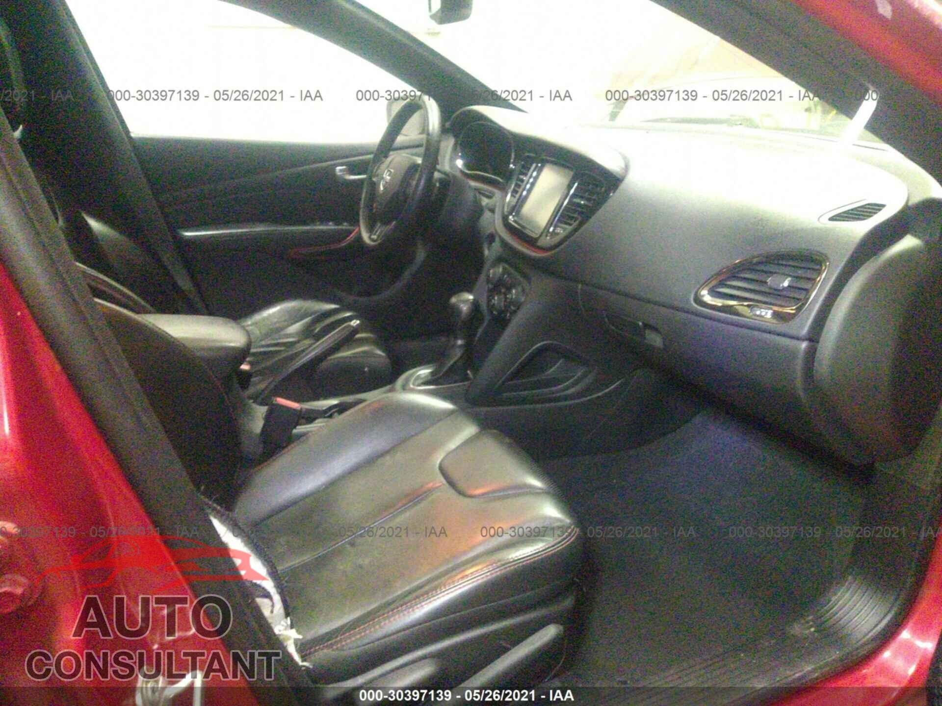 DODGE DART 2016 - 1C3CDFEB7GD680680