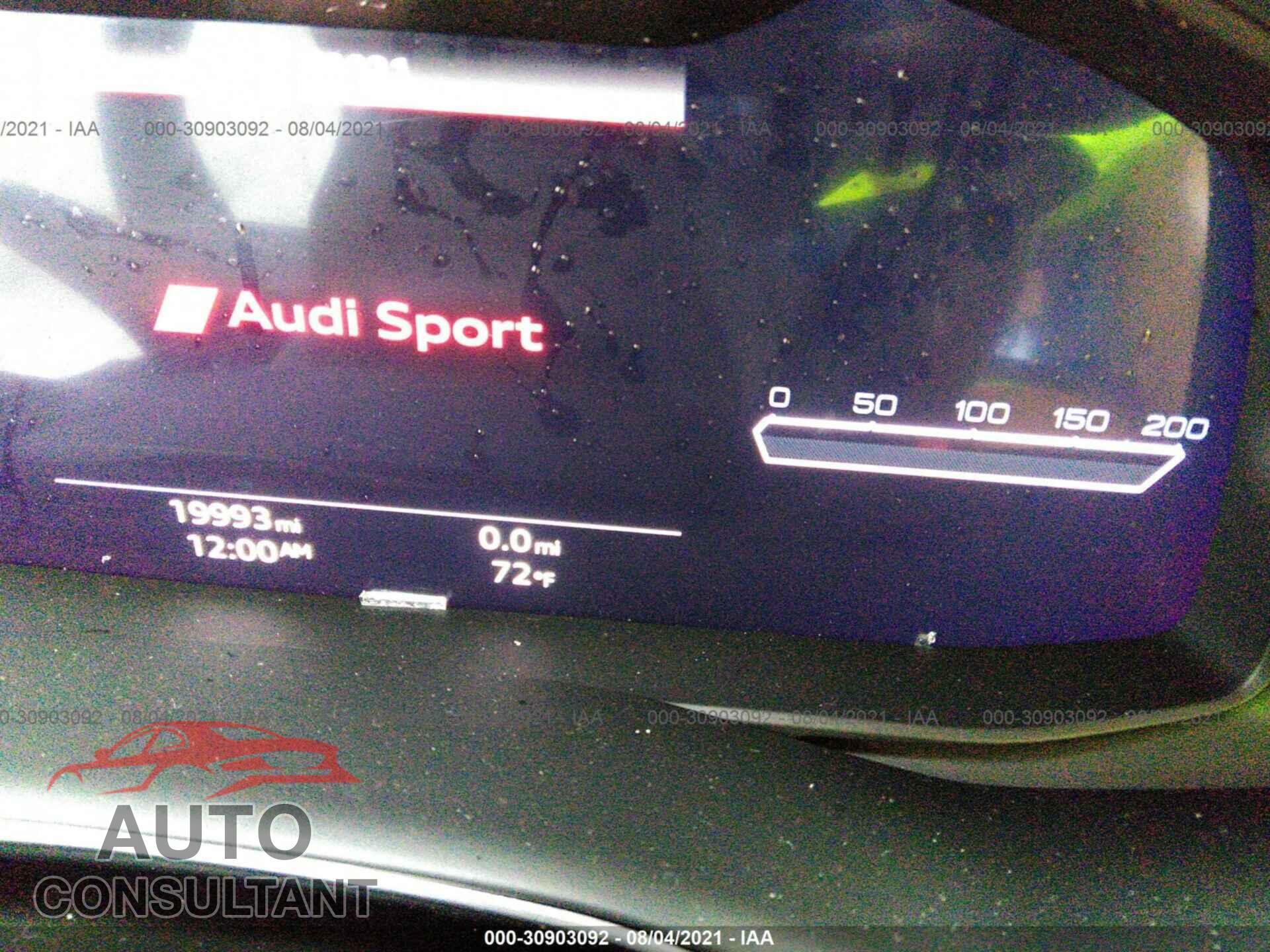 AUDI RS Q8 2021 - WU1ARBF11MD010155