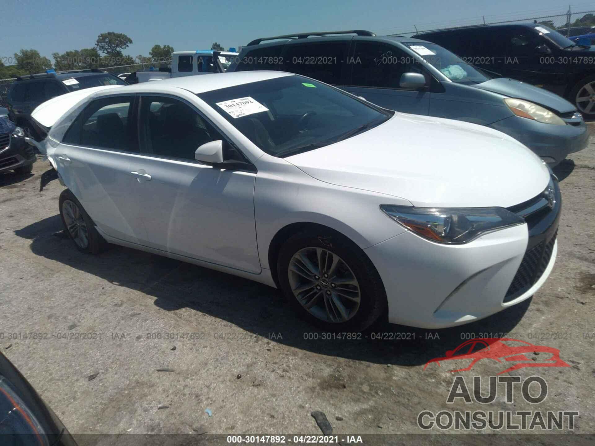 TOYOTA CAMRY 2017 - 4T1BF1FK3HU351202