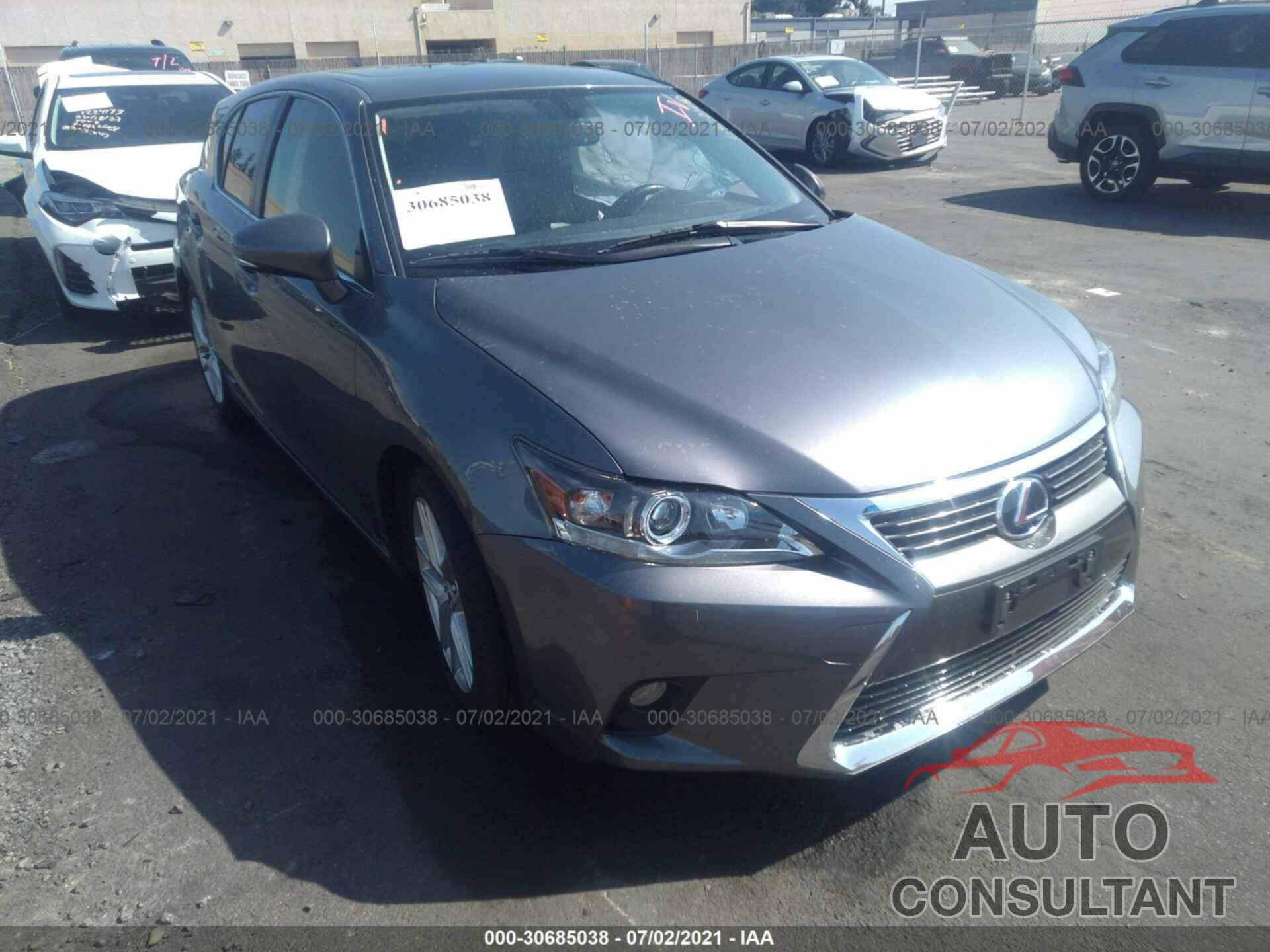 LEXUS CT 2017 - JTHKD5BH1H2282760