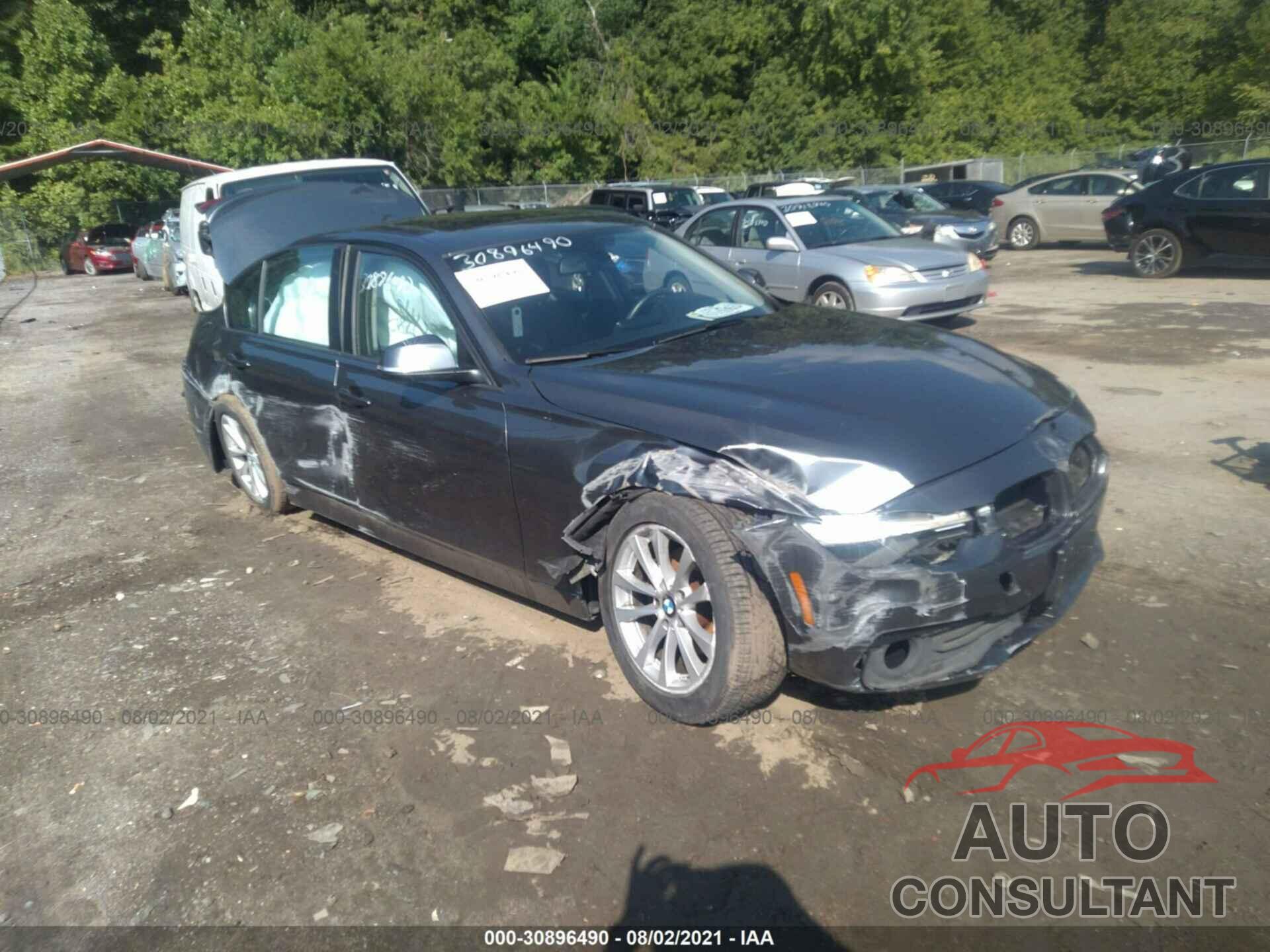 BMW 3 SERIES 2017 - WBA8E5G35HNU45461