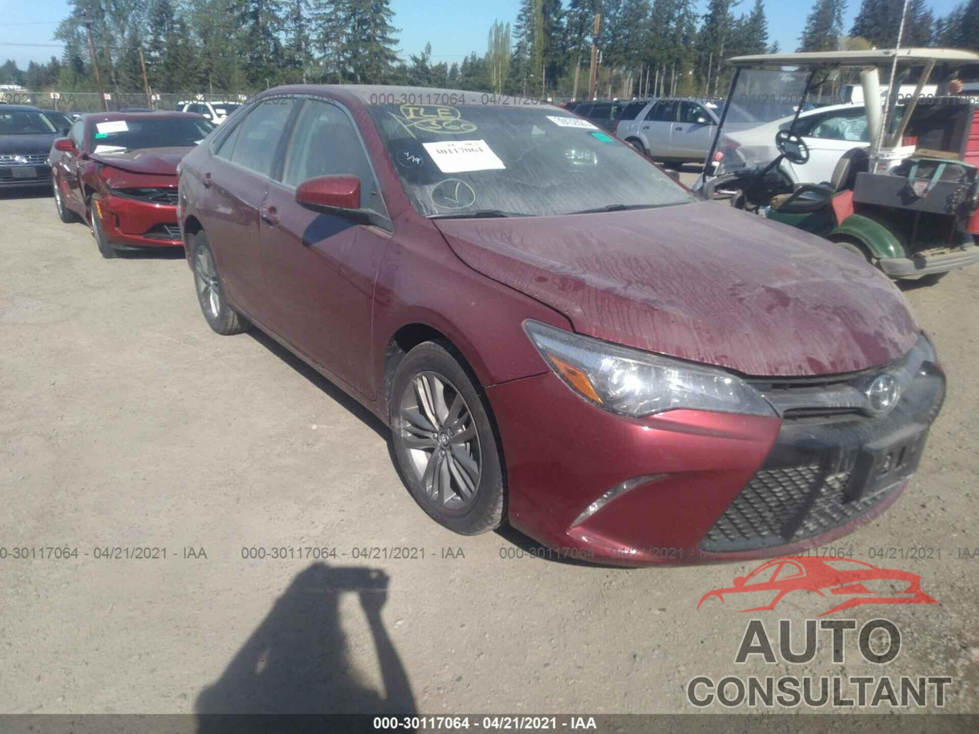 TOYOTA CAMRY 2017 - 4T1BF1FK7HU741607