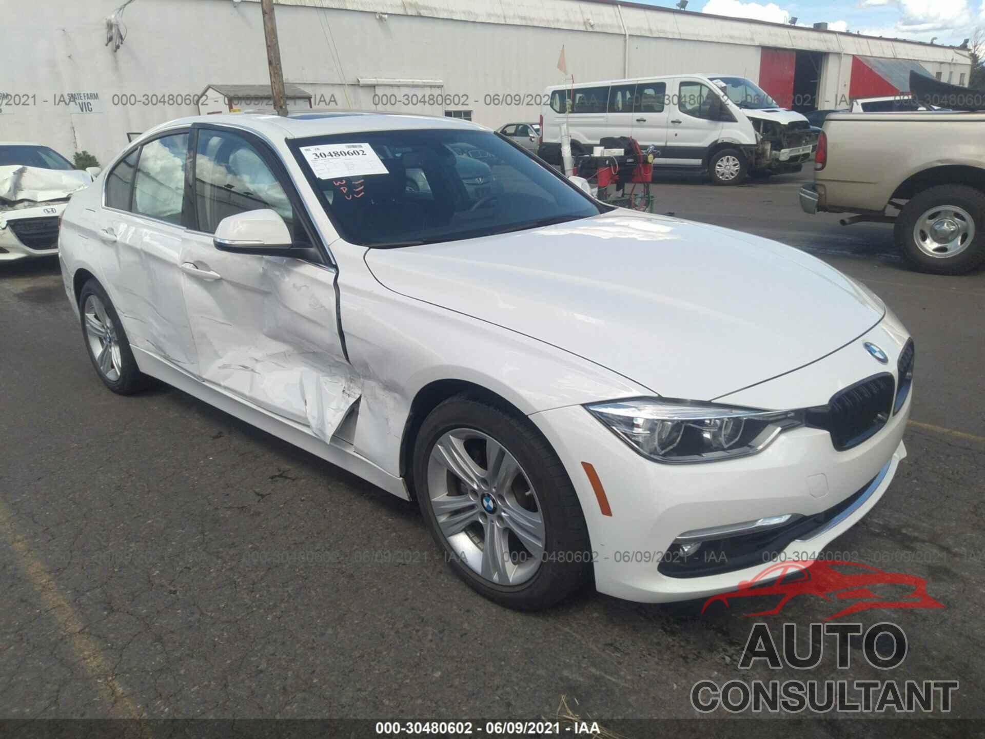 BMW 3 SERIES 2016 - WBA8E9C5XGK648229