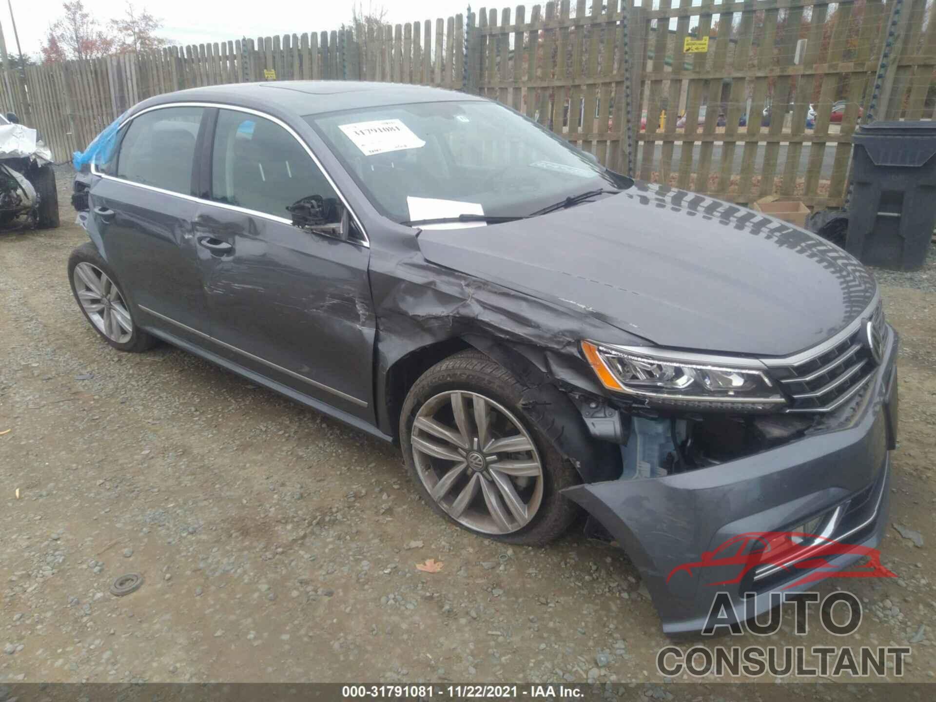 VOLKSWAGEN PASSAT 2017 - 1VWGT7A3XHC057403