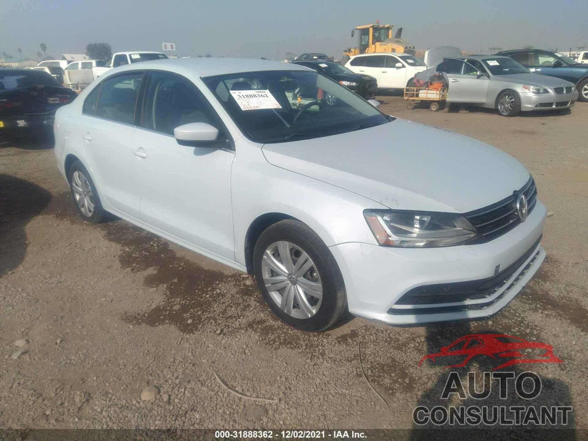 VOLKSWAGEN JETTA 2017 - 3VW2B7AJ6HM404087