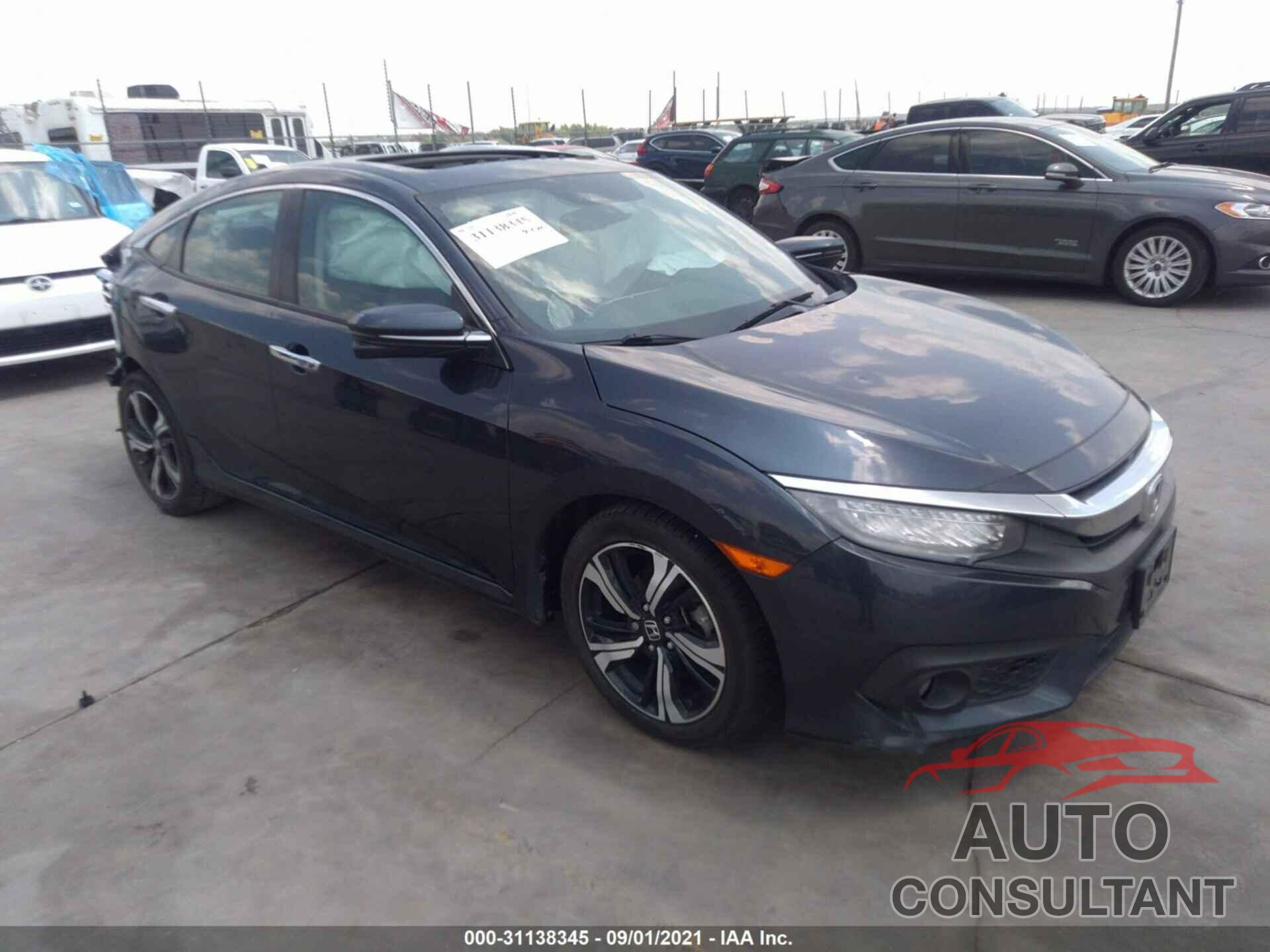 HONDA CIVIC SEDAN 2016 - 19XFC1F93GE006390