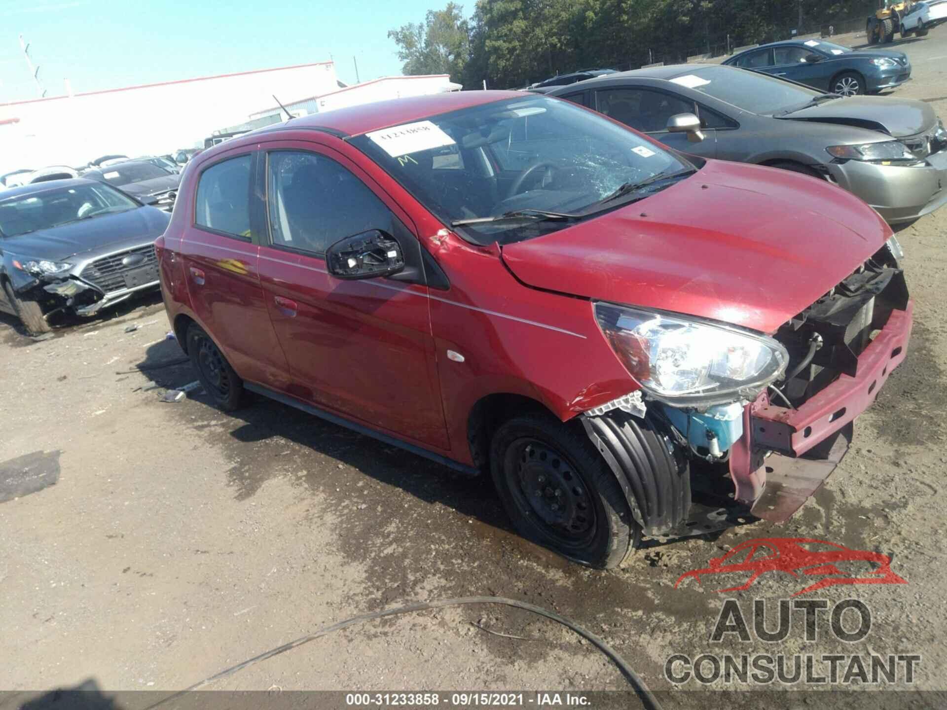 MITSUBISHI MIRAGE 2019 - ML32A3HJ0KH007915