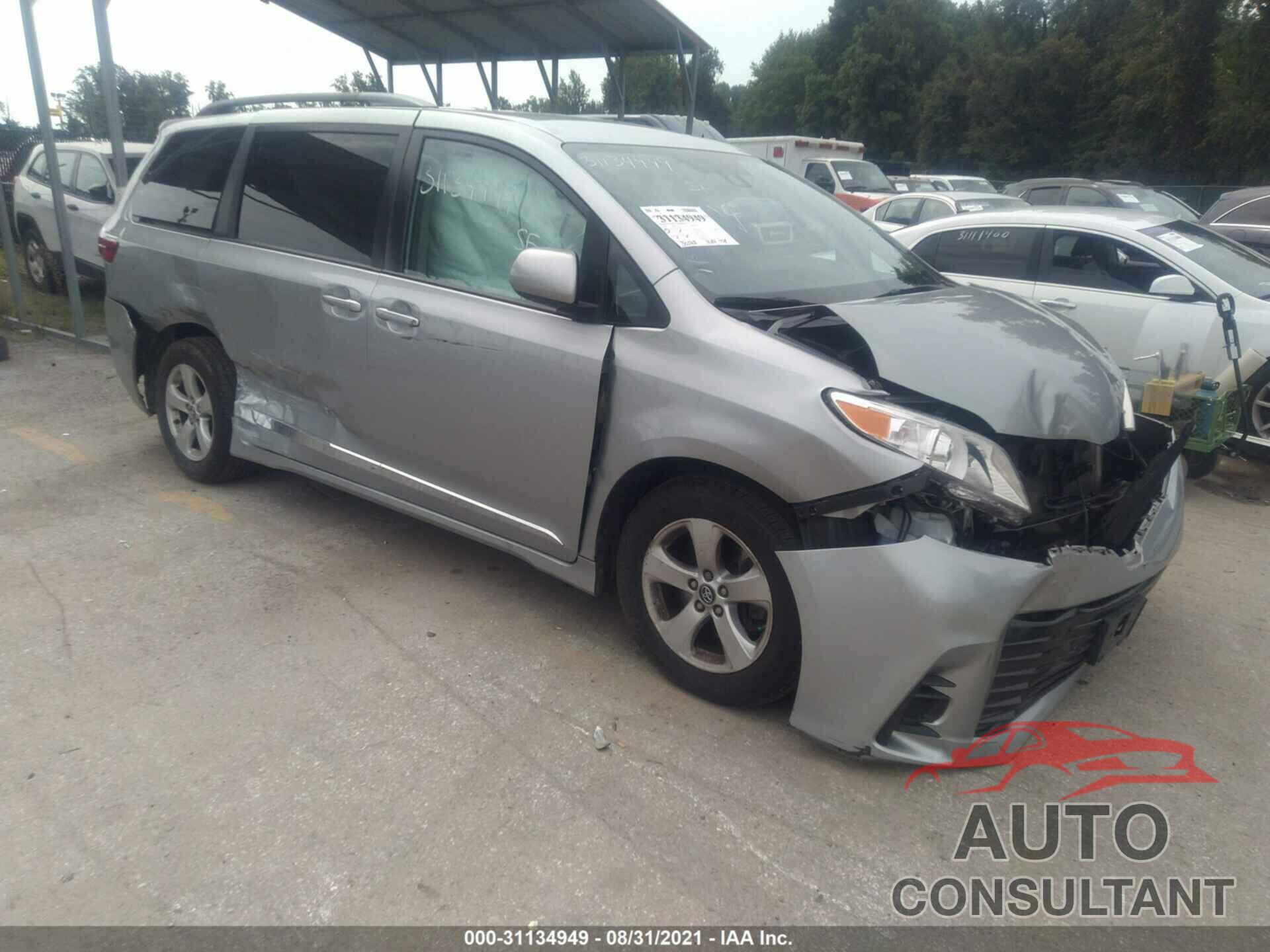 TOYOTA SIENNA 2019 - 5TDKZ3DC4KS990347