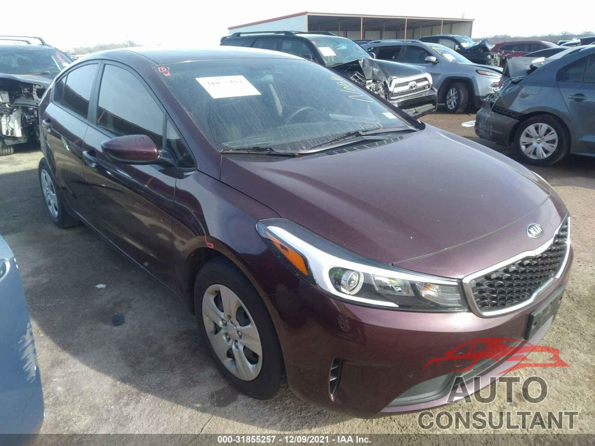 KIA FORTE 2017 - 3KPFK4A75HE098937