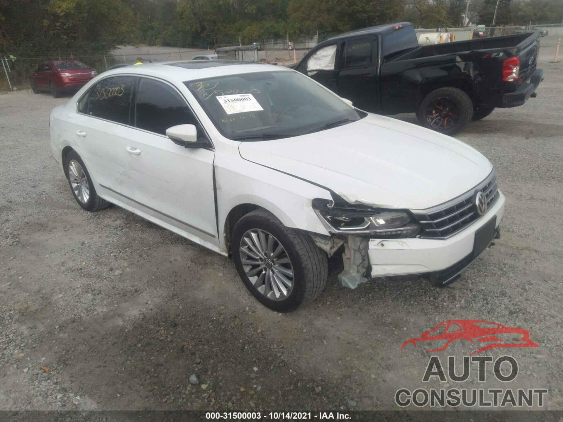 VOLKSWAGEN PASSAT 2017 - 1VWBT7A36HC057893