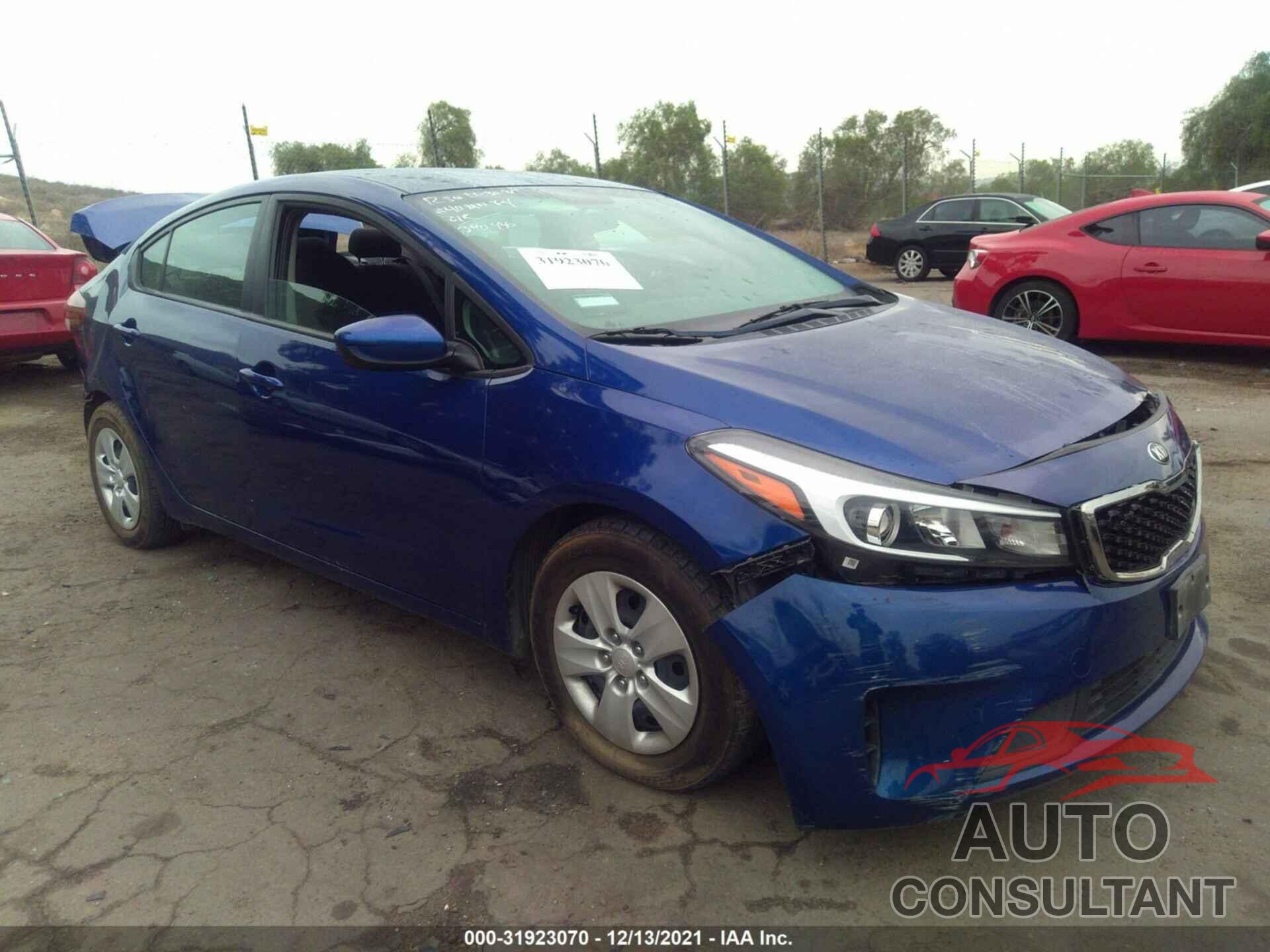 KIA FORTE 2017 - 3KPFK4A71HE093587