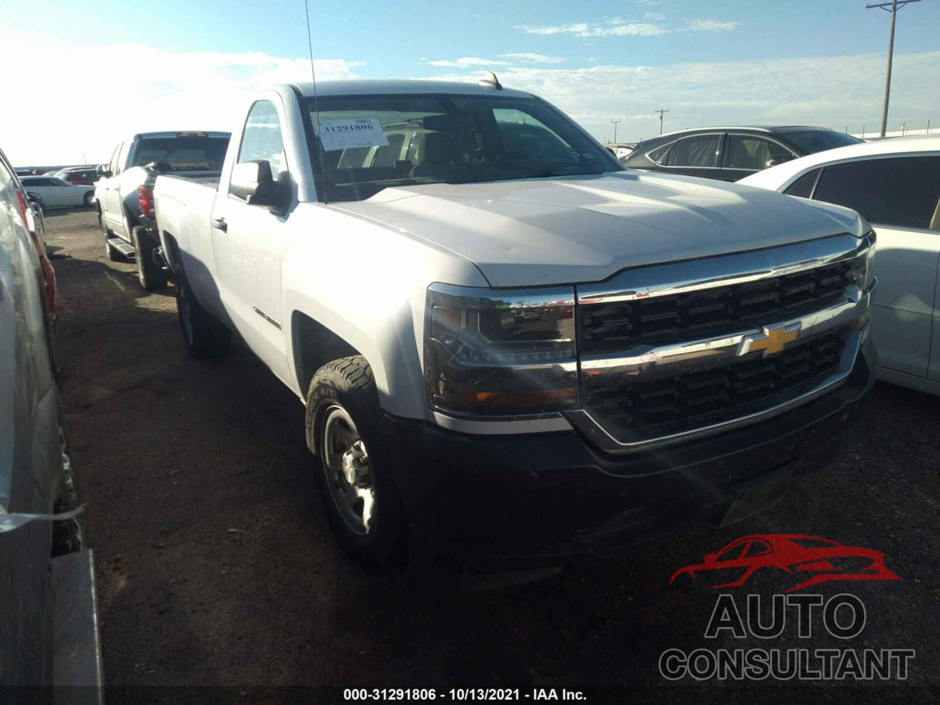 CHEVROLET SILVERADO 1500 2016 - 1GCNCNEC3GZ350385