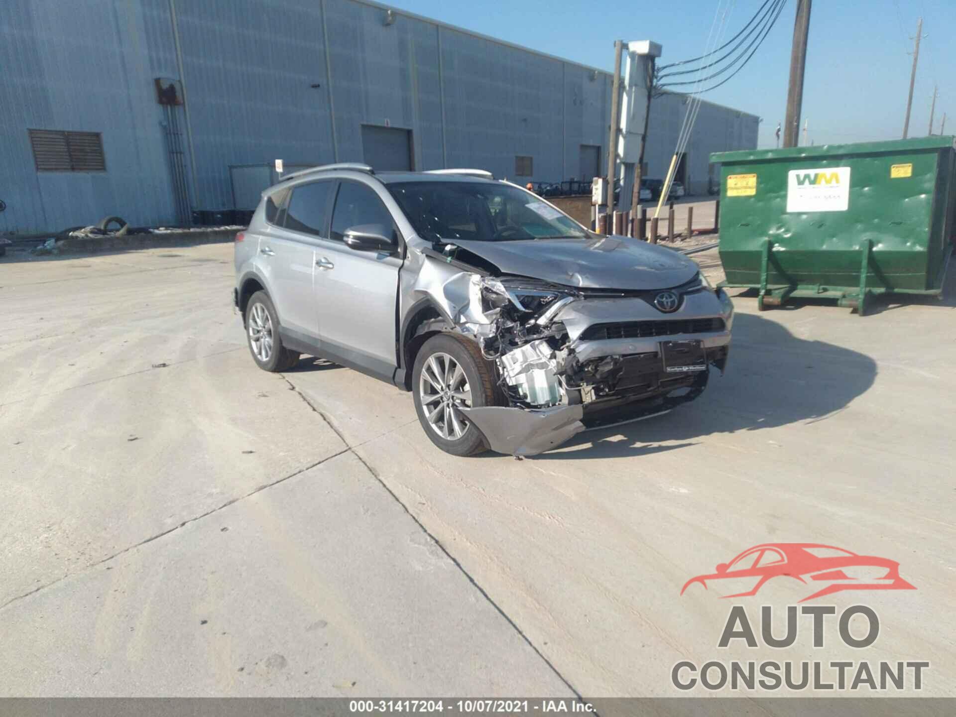 TOYOTA RAV4 2016 - 2T3YFREV2GW275093