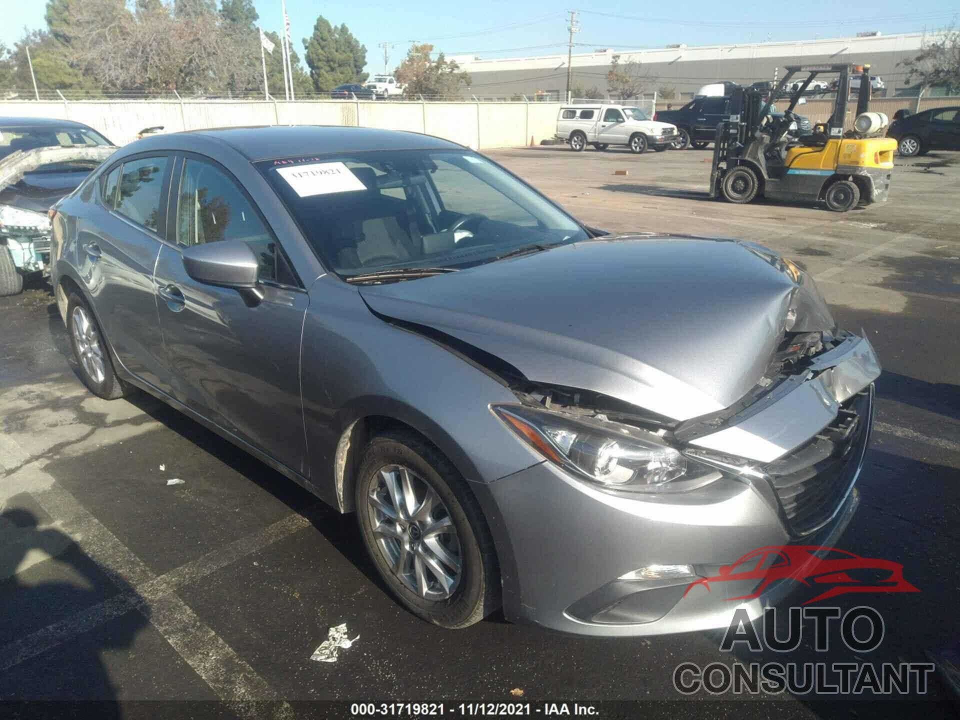 MAZDA MAZDA3 2016 - JM1BM1U71G1336366