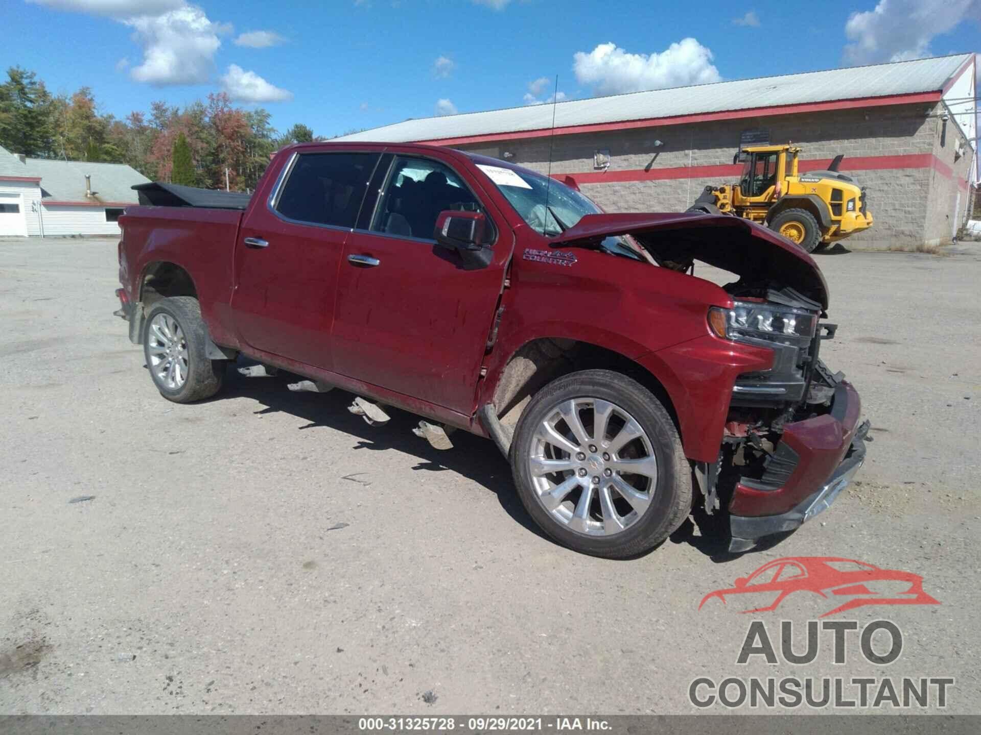 CHEVROLET SILVERADO 1500 2020 - 3GCUYHED9LG243813
