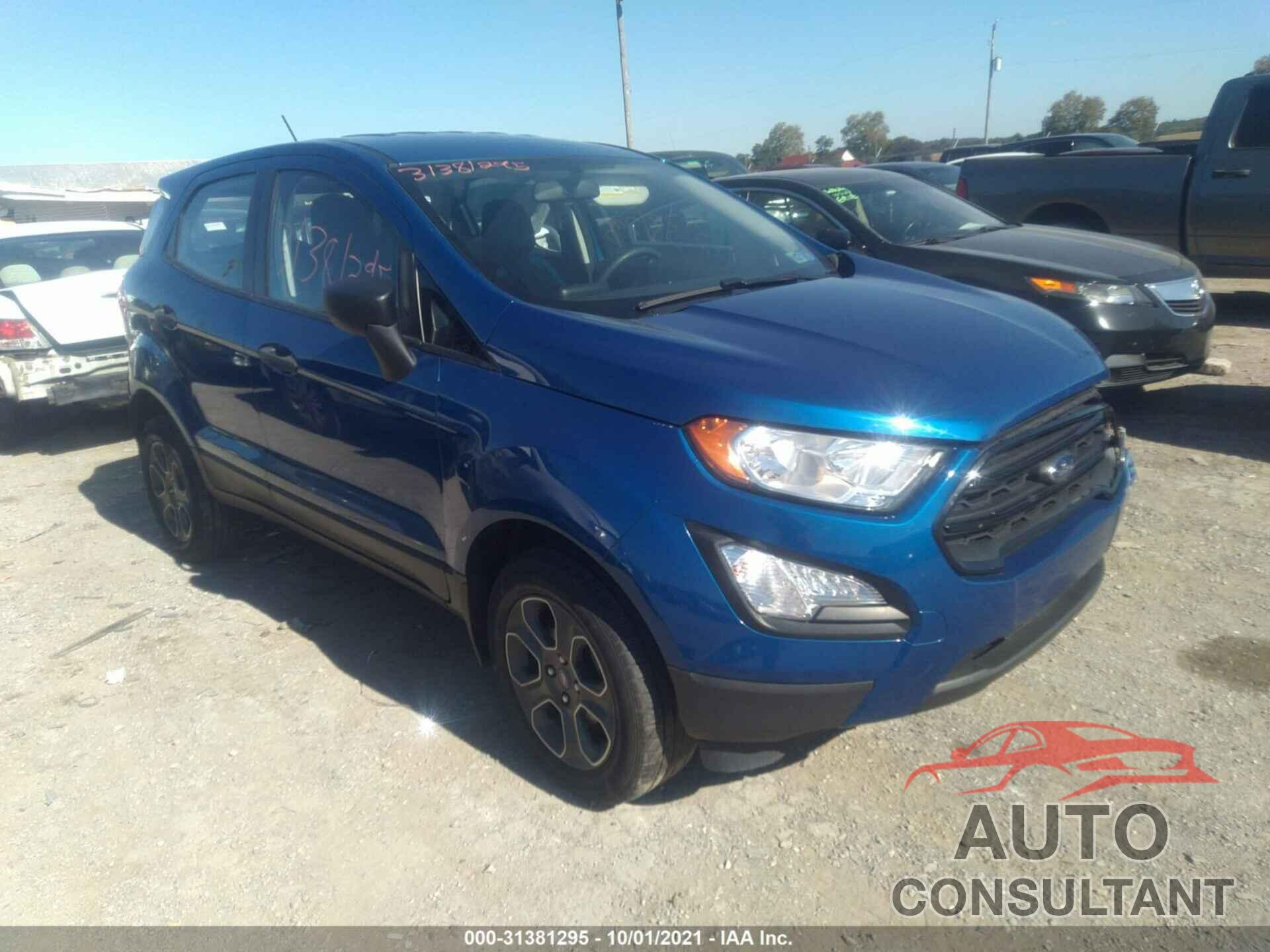 FORD ECOSPORT 2018 - MAJ6P1SL4JC159242