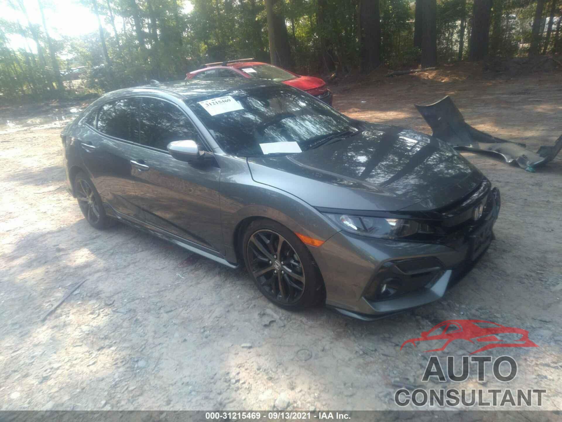 HONDA CIVIC HATCHBACK 2021 - SHHFK7H42MU221819