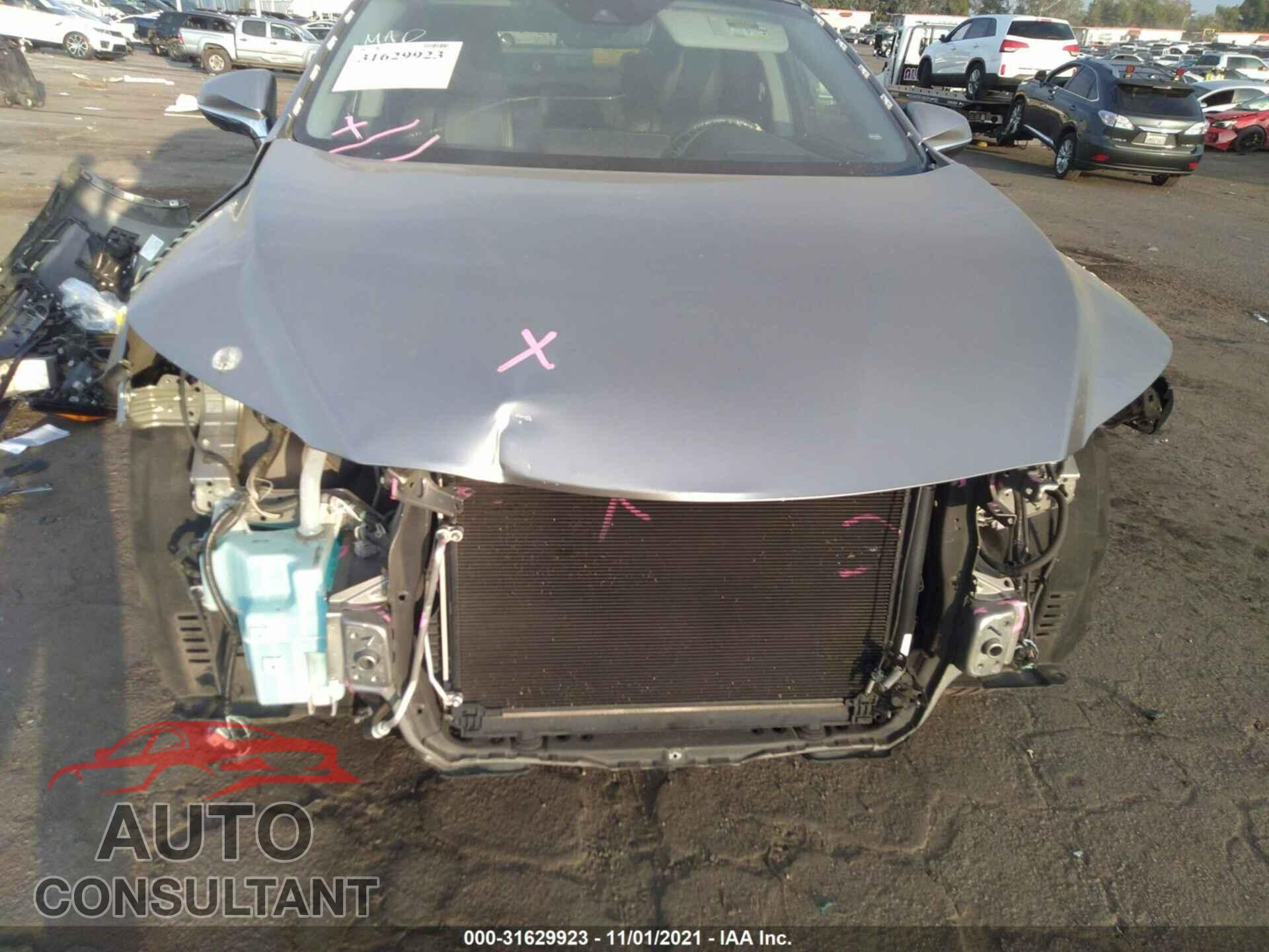 LEXUS RX 2017 - 2T2ZZMCA4HC036876