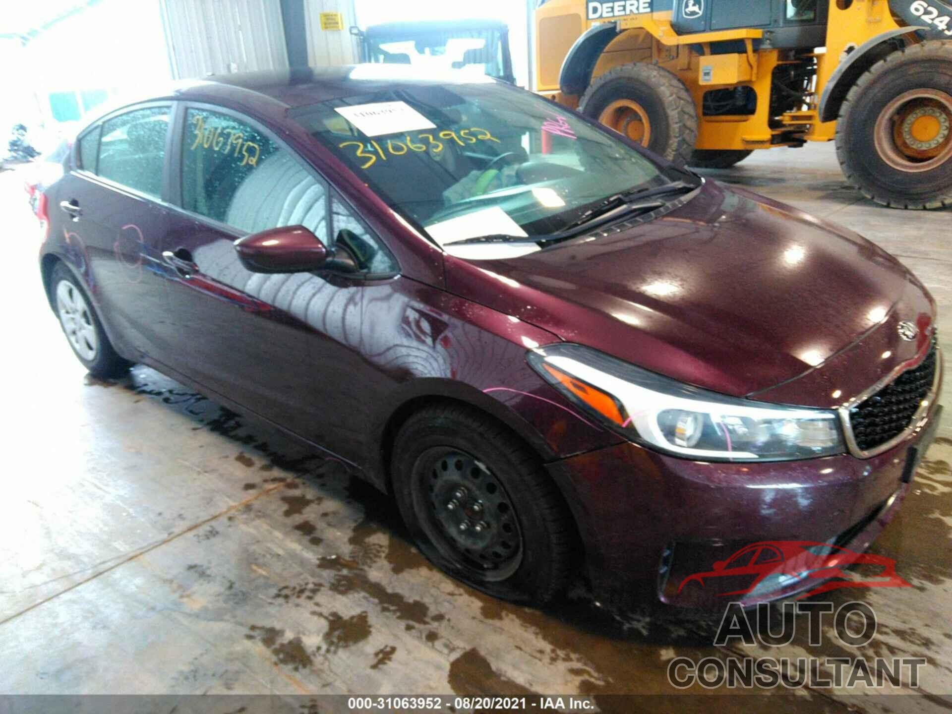 KIA FORTE 2017 - 3KPFK4A79HE035081