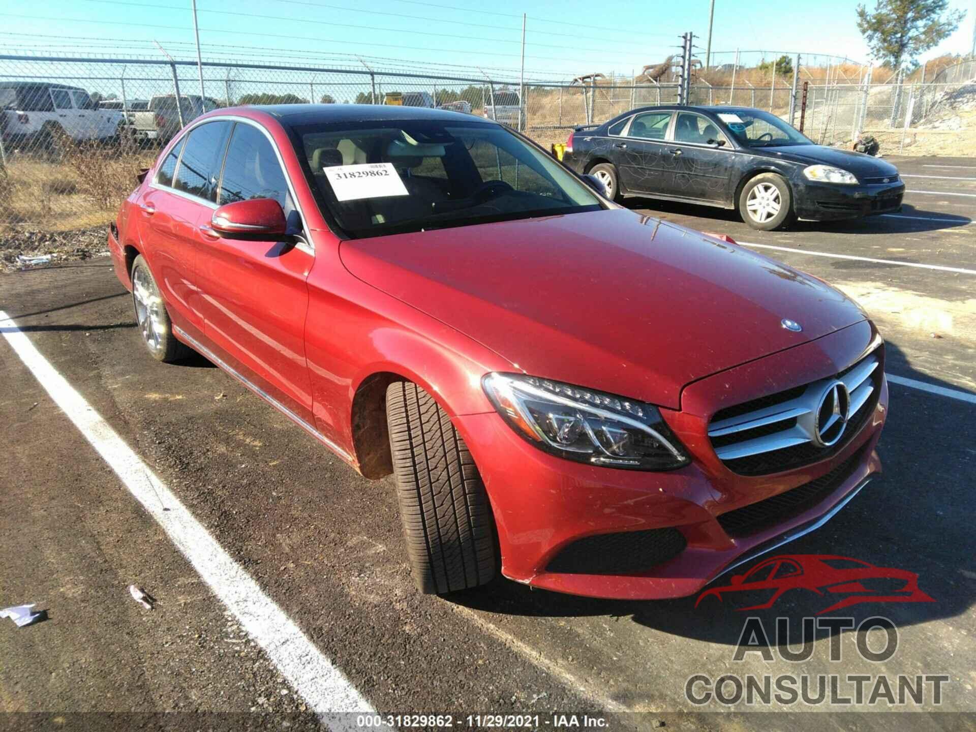 MERCEDES-BENZ C-CLASS 2016 - 55SWF4JBXGU148473