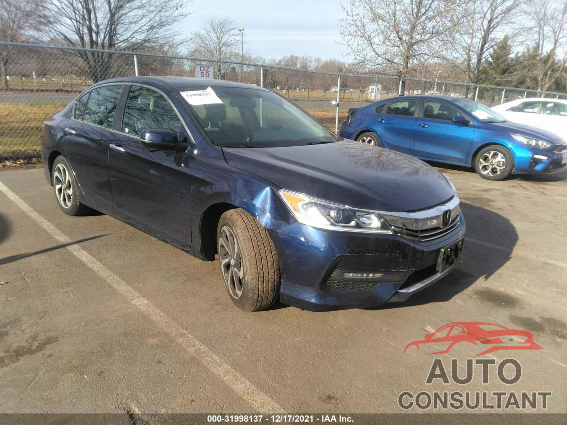 HONDA ACCORD SEDAN 2016 - 1HGCR2F83GA001676