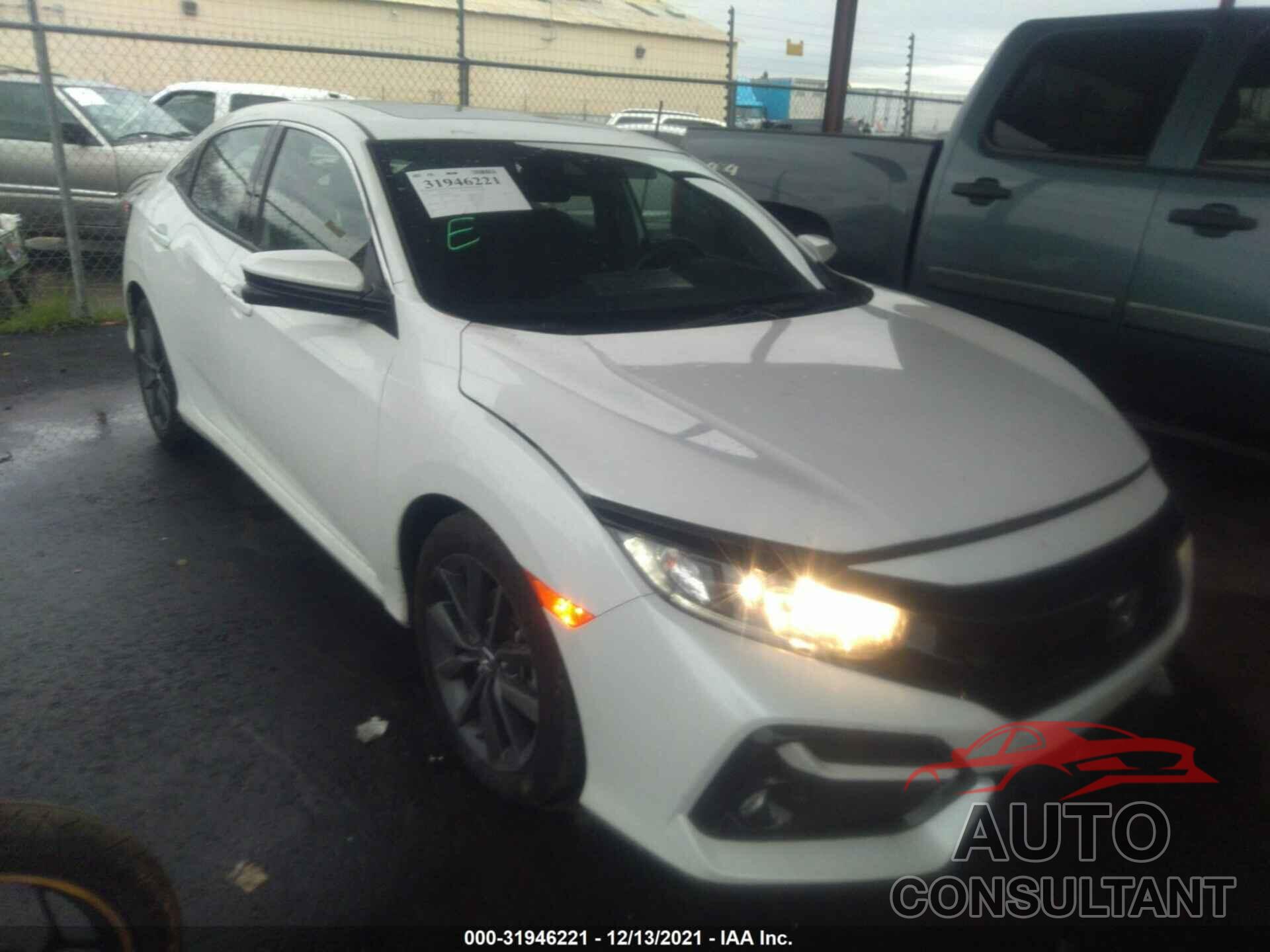 HONDA CIVIC HATCHBACK 2021 - SHHFK7H61MU404954