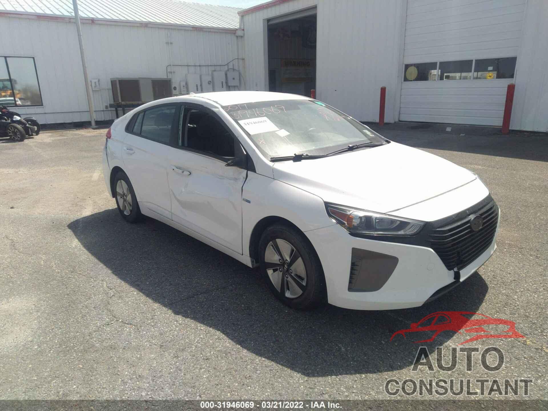 HYUNDAI IONIQ HYBRID 2019 - KMHC65LC3KU116038