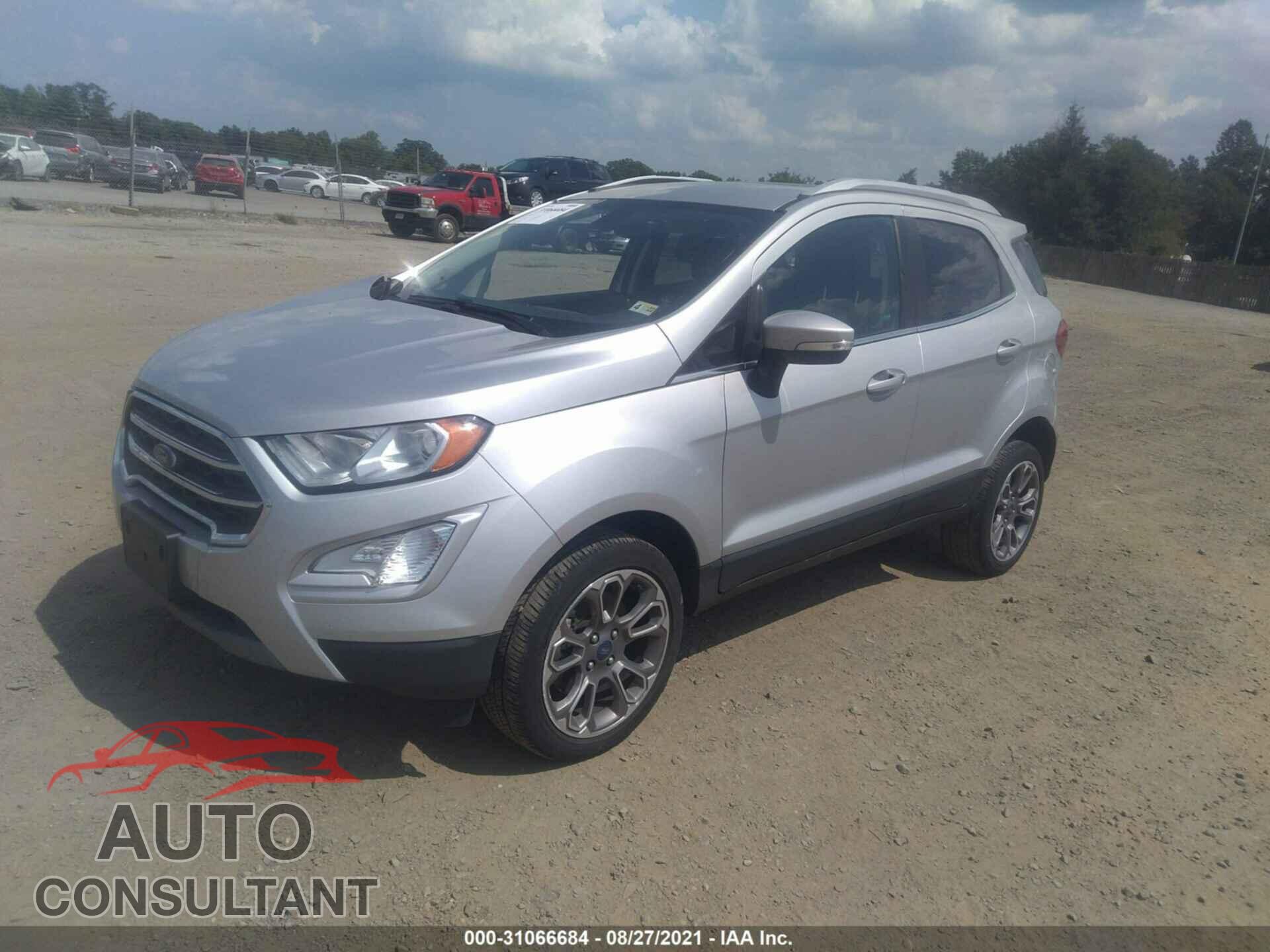 FORD ECOSPORT 2019 - MAJ6S3KL5KC283791