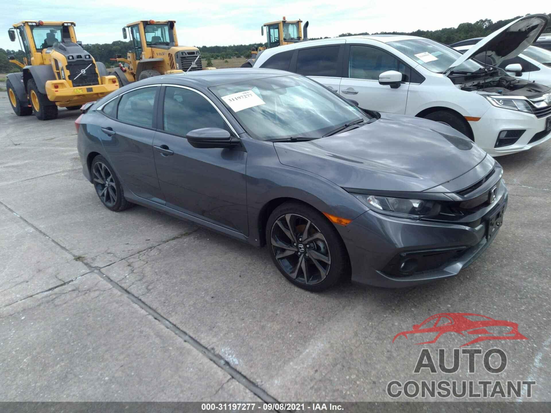 HONDA CIVIC SEDAN 2019 - 2HGFC2F8XKH584045