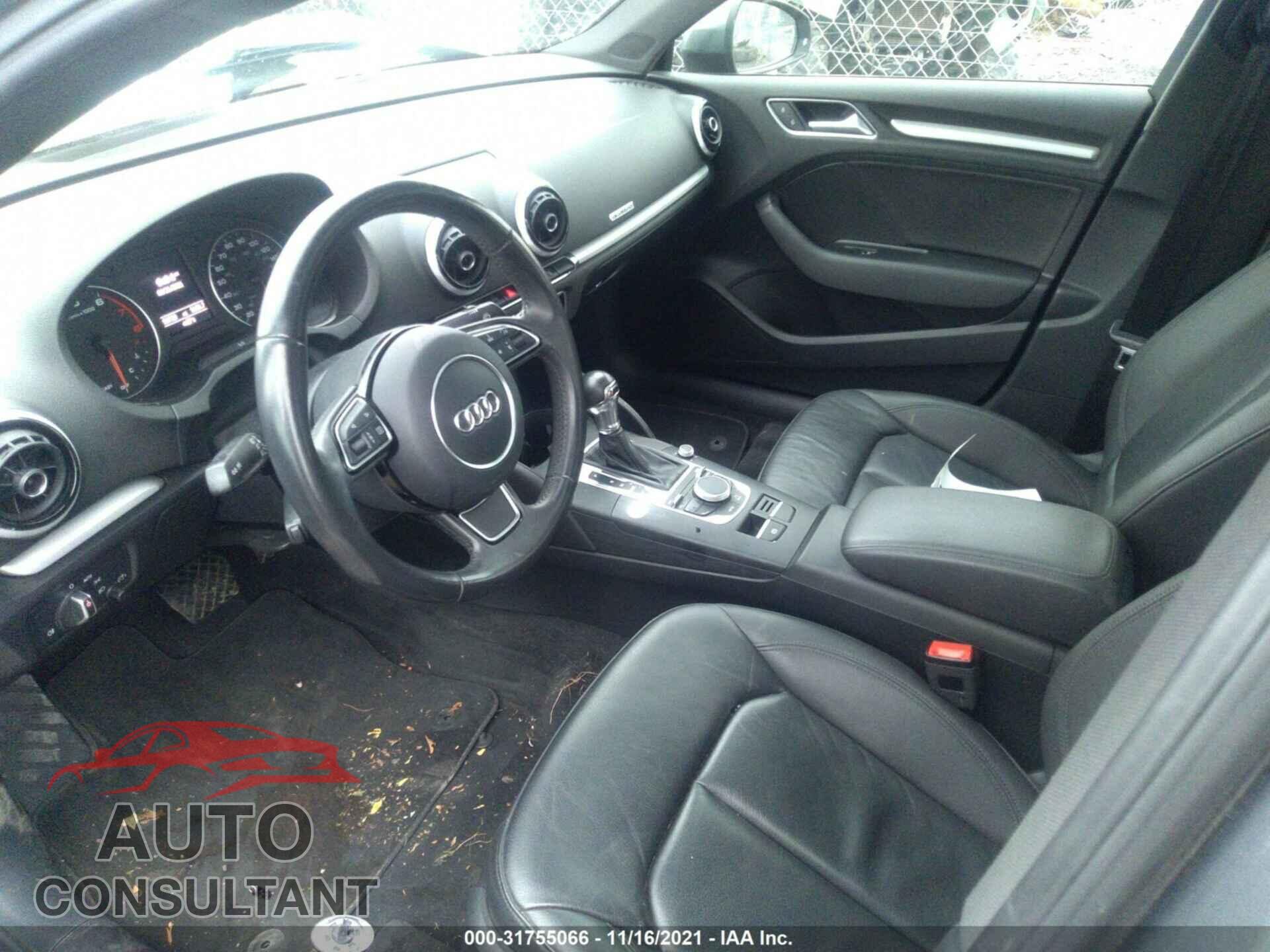 AUDI A3 2016 - WAUB8GFF2G1088394