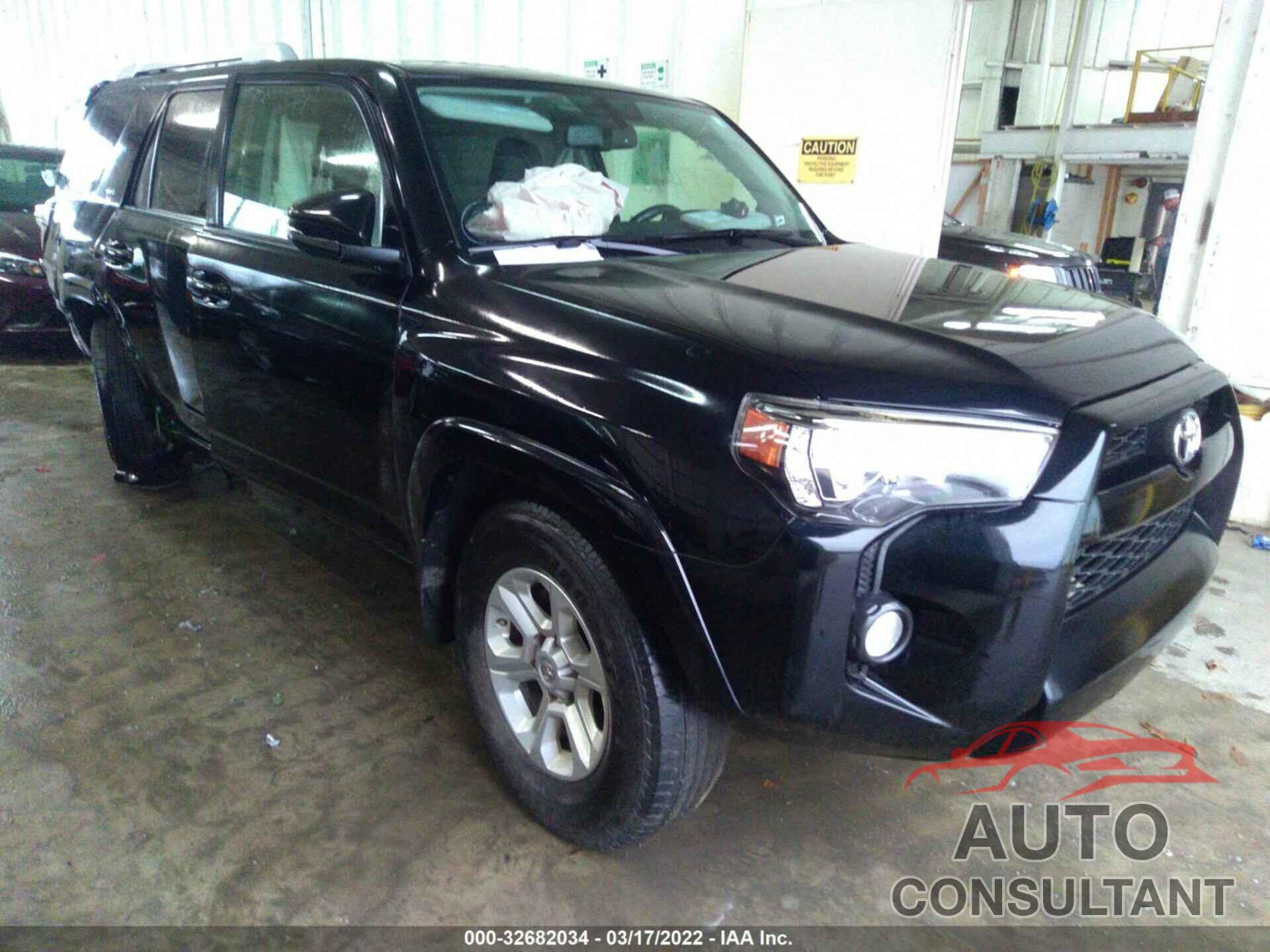 TOYOTA 4RUNNER 2016 - JTEZU5JR1G5113681