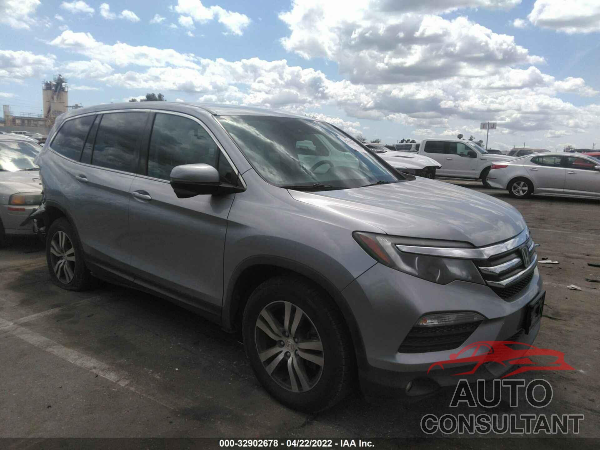 HONDA PILOT 2016 - 5FNYF5H48GB026847