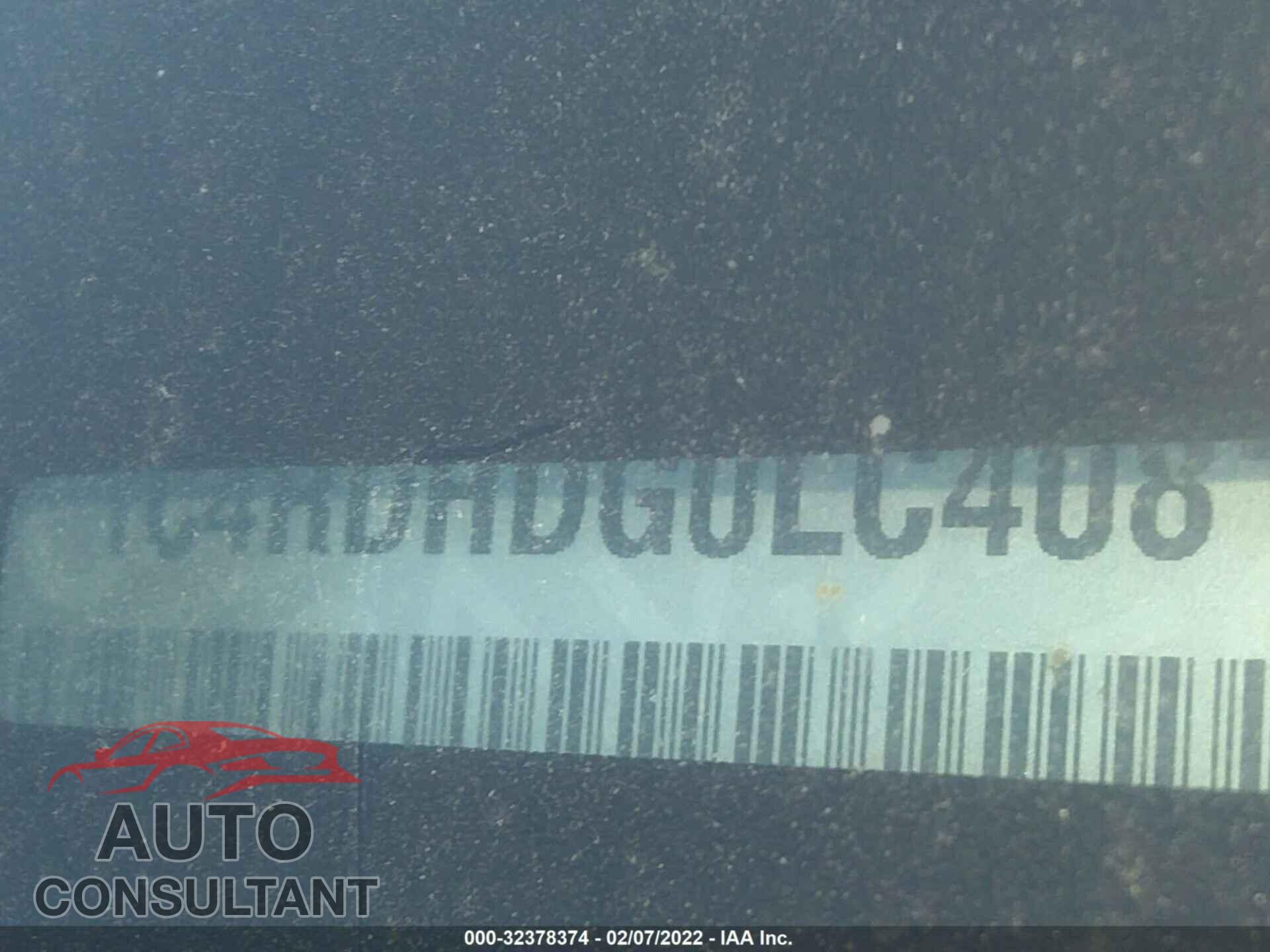 DODGE DURANGO 2020 - 1C4RDHDG0LC408194