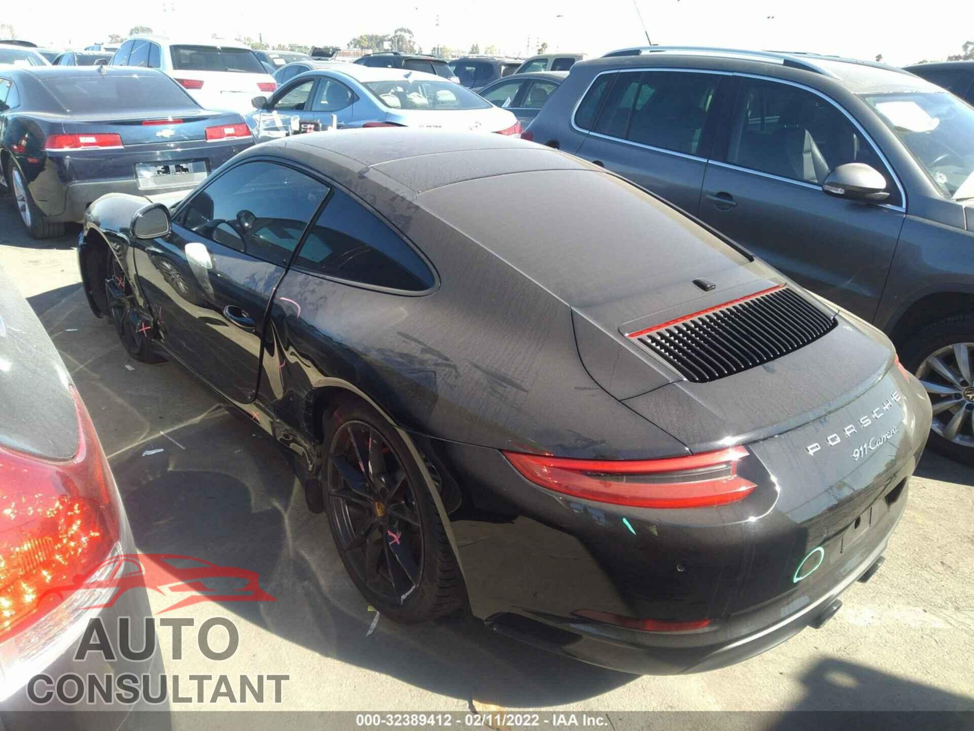 PORSCHE 911 2018 - WP0AA2A97JS105084