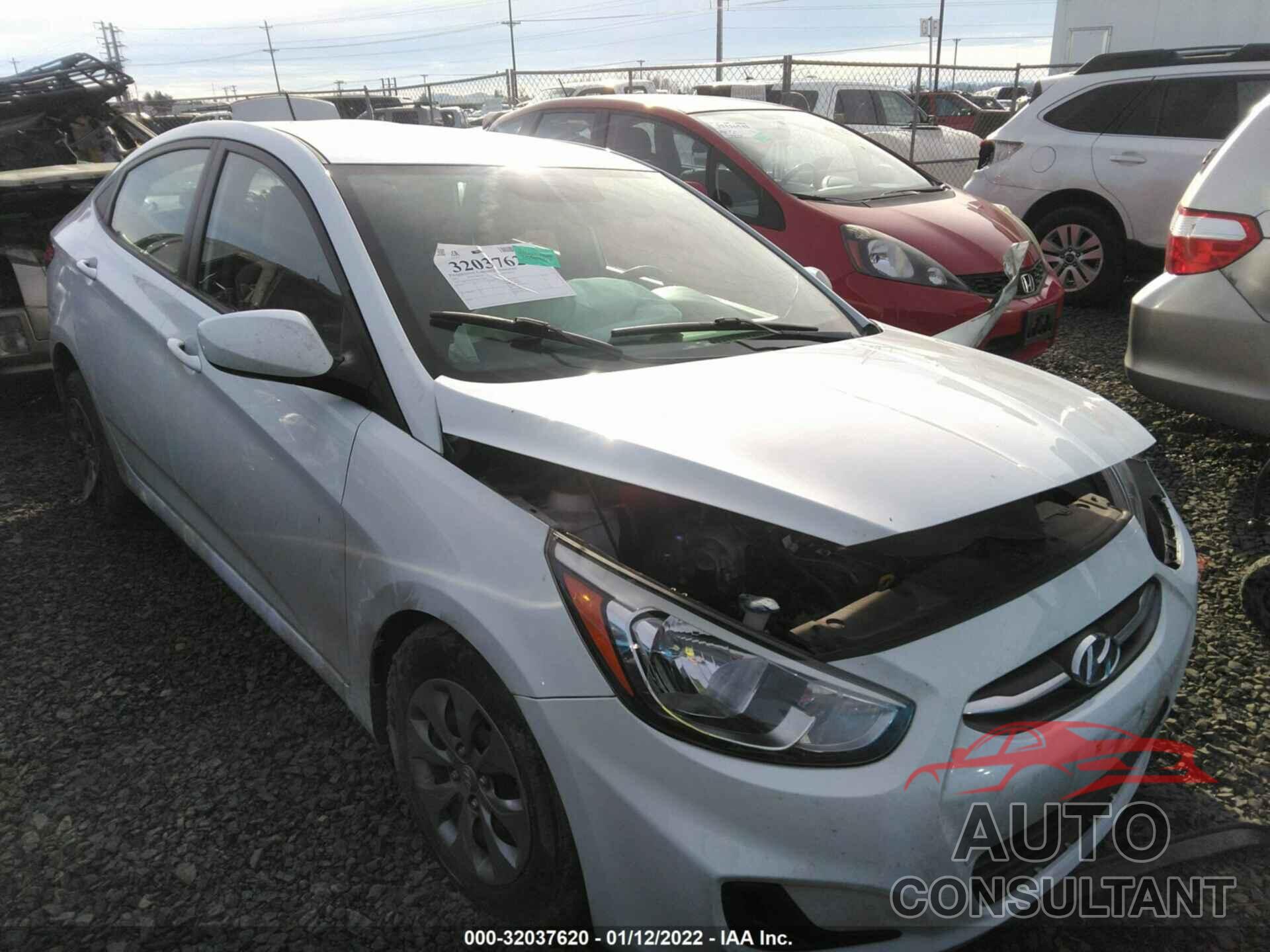 HYUNDAI ACCENT 2017 - KMHCT4AE8HU171424