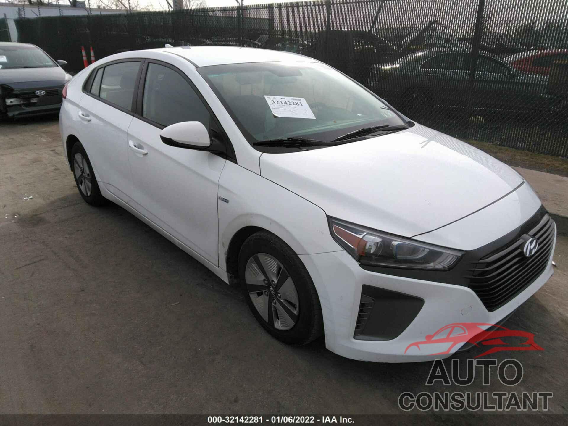 HYUNDAI IONIQ HYBRID 2019 - KMHC65LCXKU174910