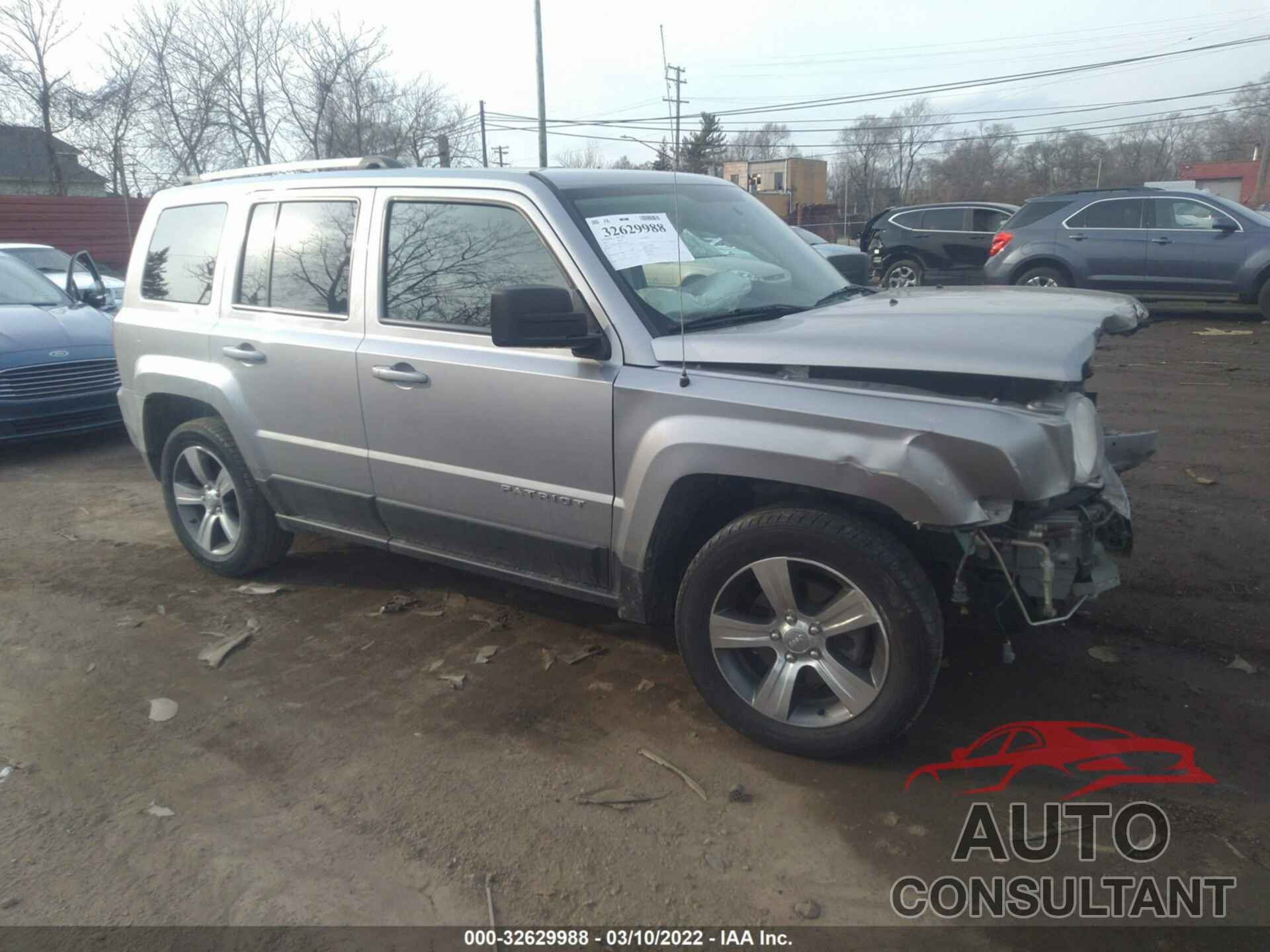 JEEP PATRIOT 2017 - 1C4NJPFA0HD211750