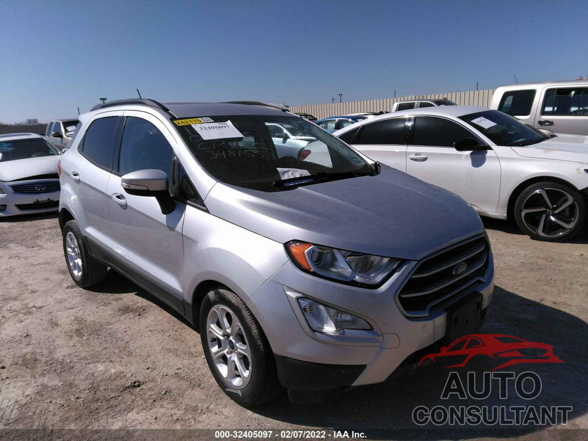 FORD ECOSPORT 2020 - MAJ3S2GE6LC348155