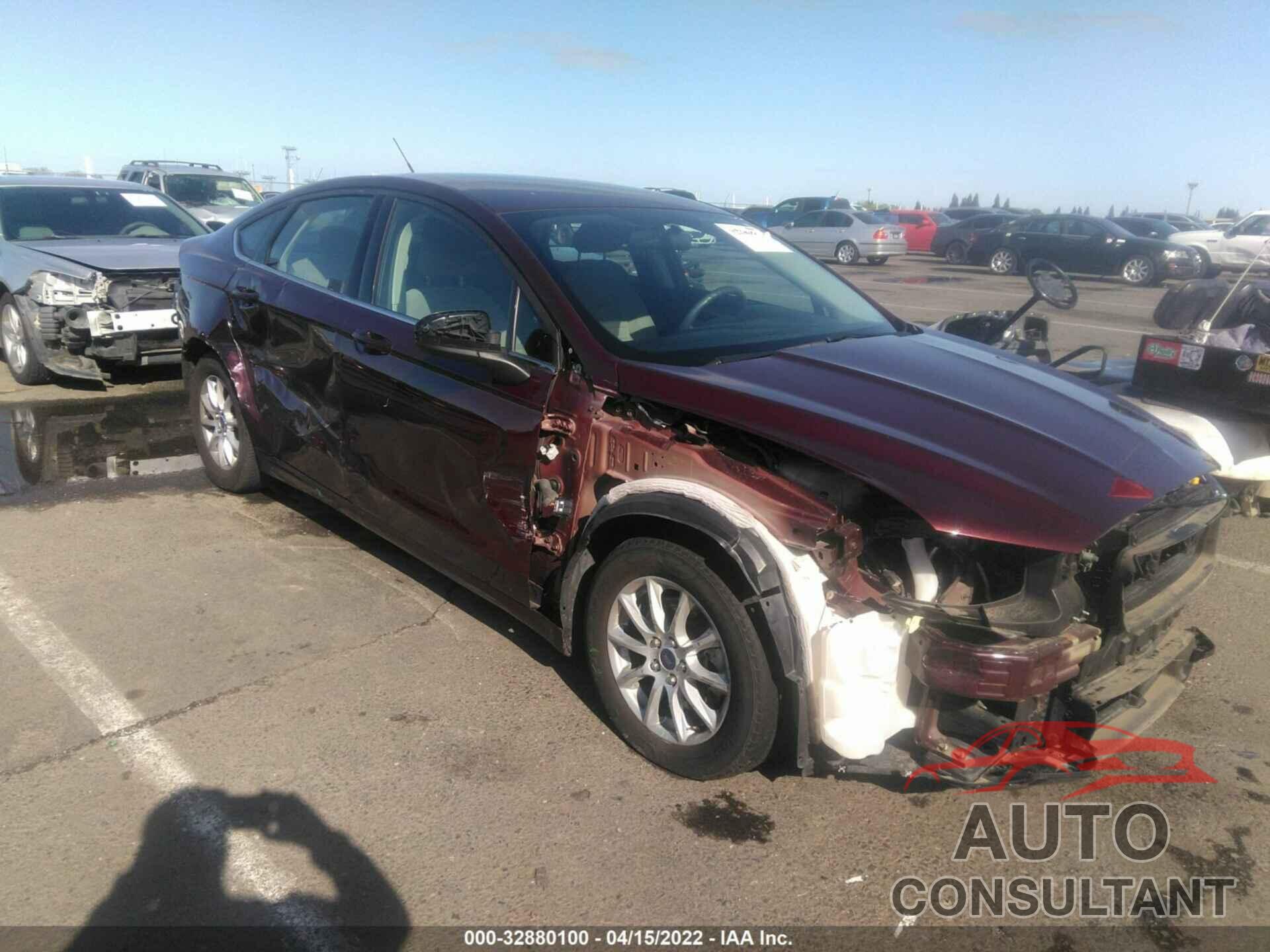 FORD FUSION 2017 - 3FA6P0G72HR158205