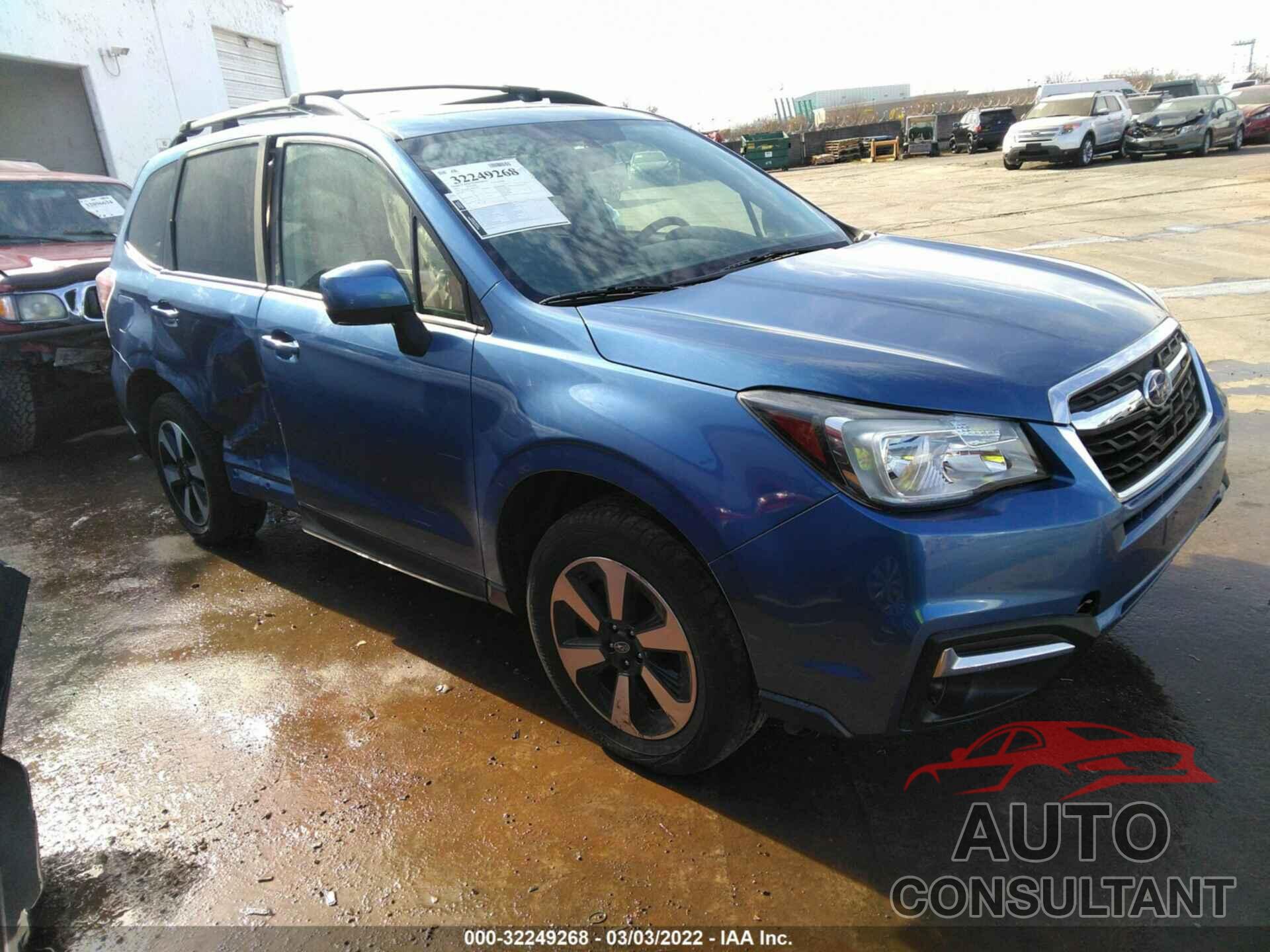 SUBARU FORESTER 2017 - JF2SJAEC3HH513062