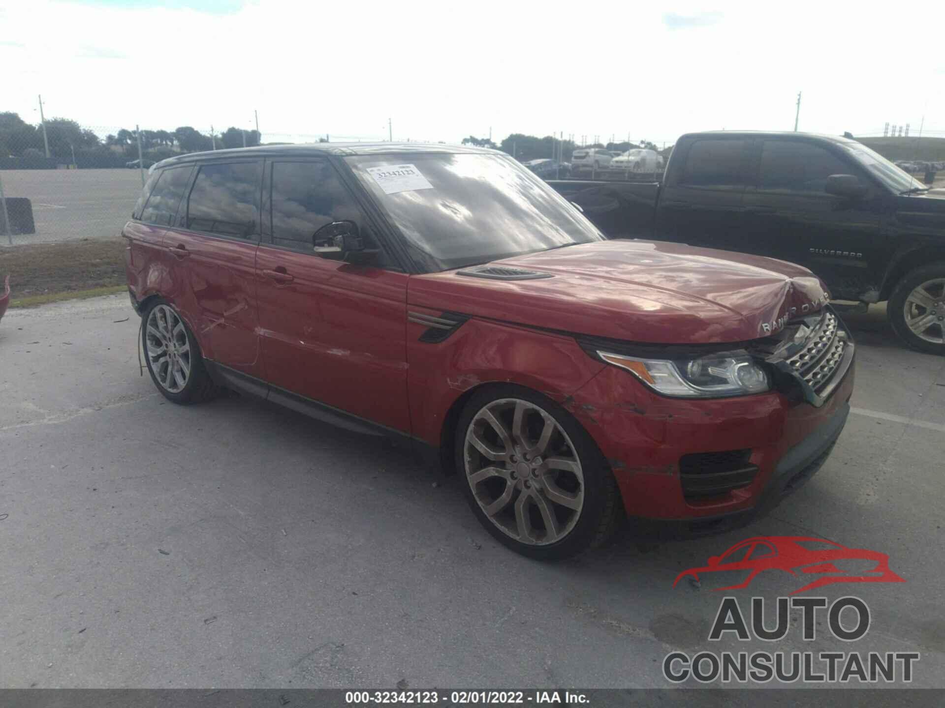 LAND ROVER RANGE ROVER SPORT 2016 - SALWG2VF2GA633966