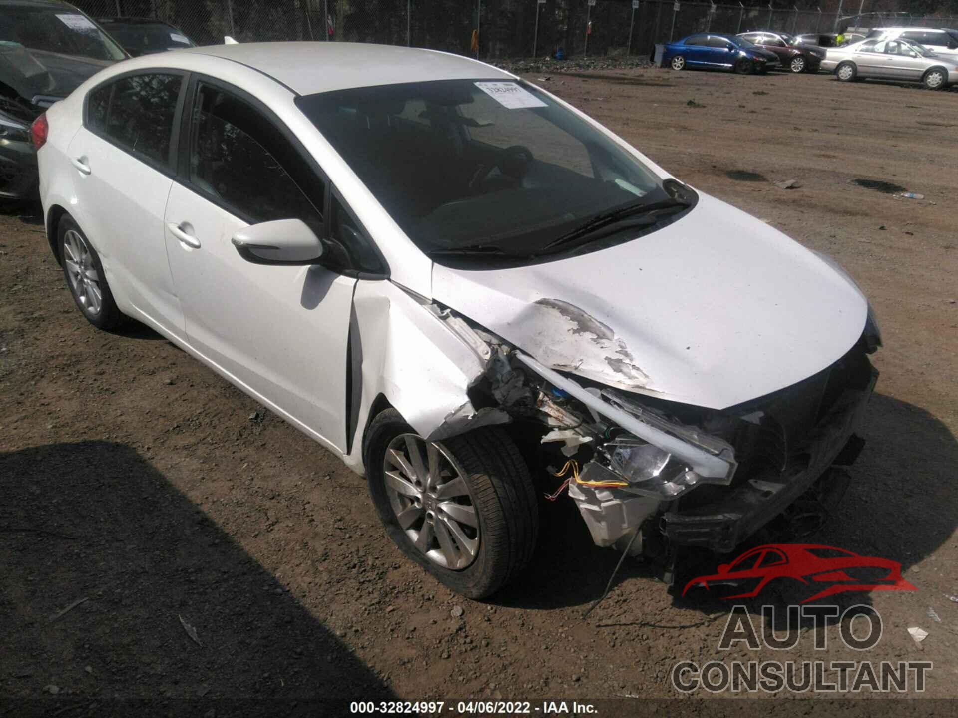 KIA FORTE 2016 - KNAFX4A67G5508962