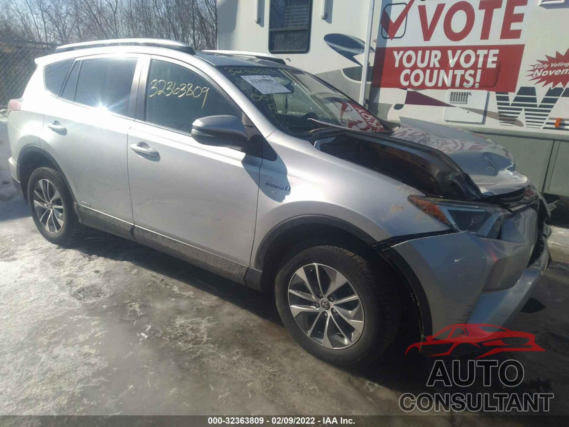 TOYOTA RAV4 HYBRID 2016 - JTMRJREV4GD044969