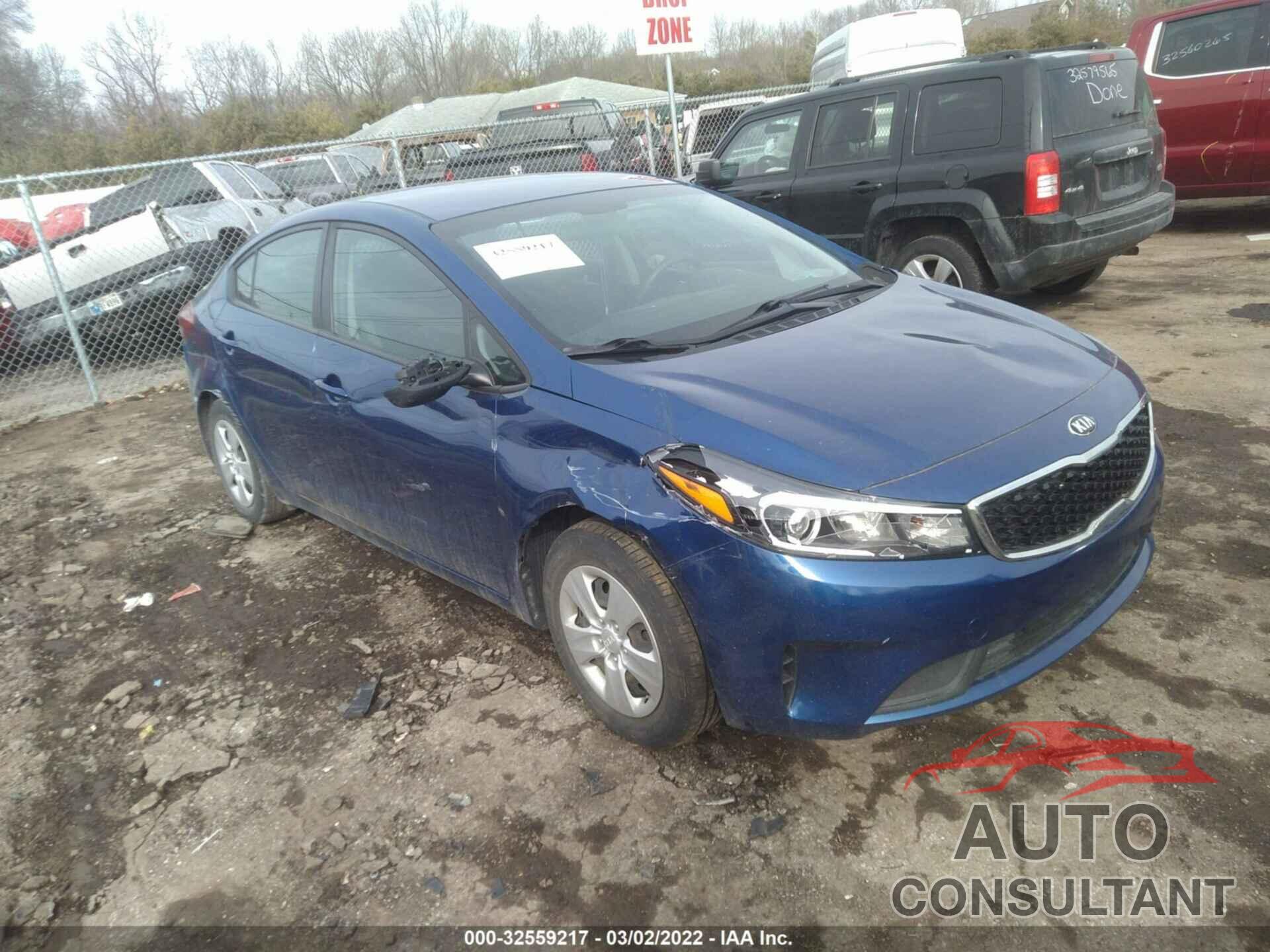 KIA FORTE 2018 - 3KPFK4A72JE185183