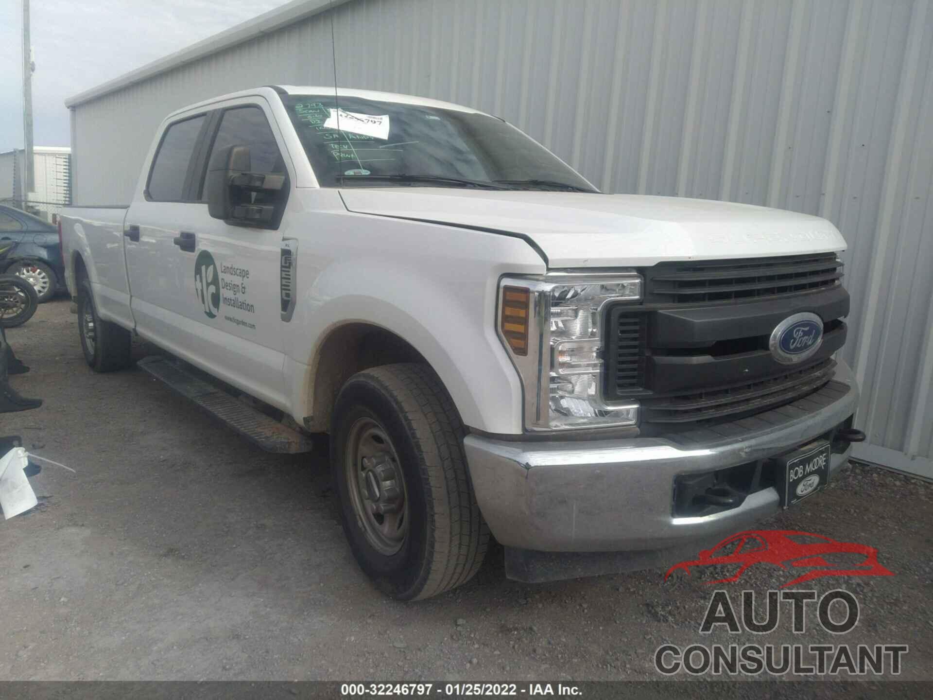 FORD SUPER DUTY F-250 SRW 2019 - 1FT7W2A69KED70218