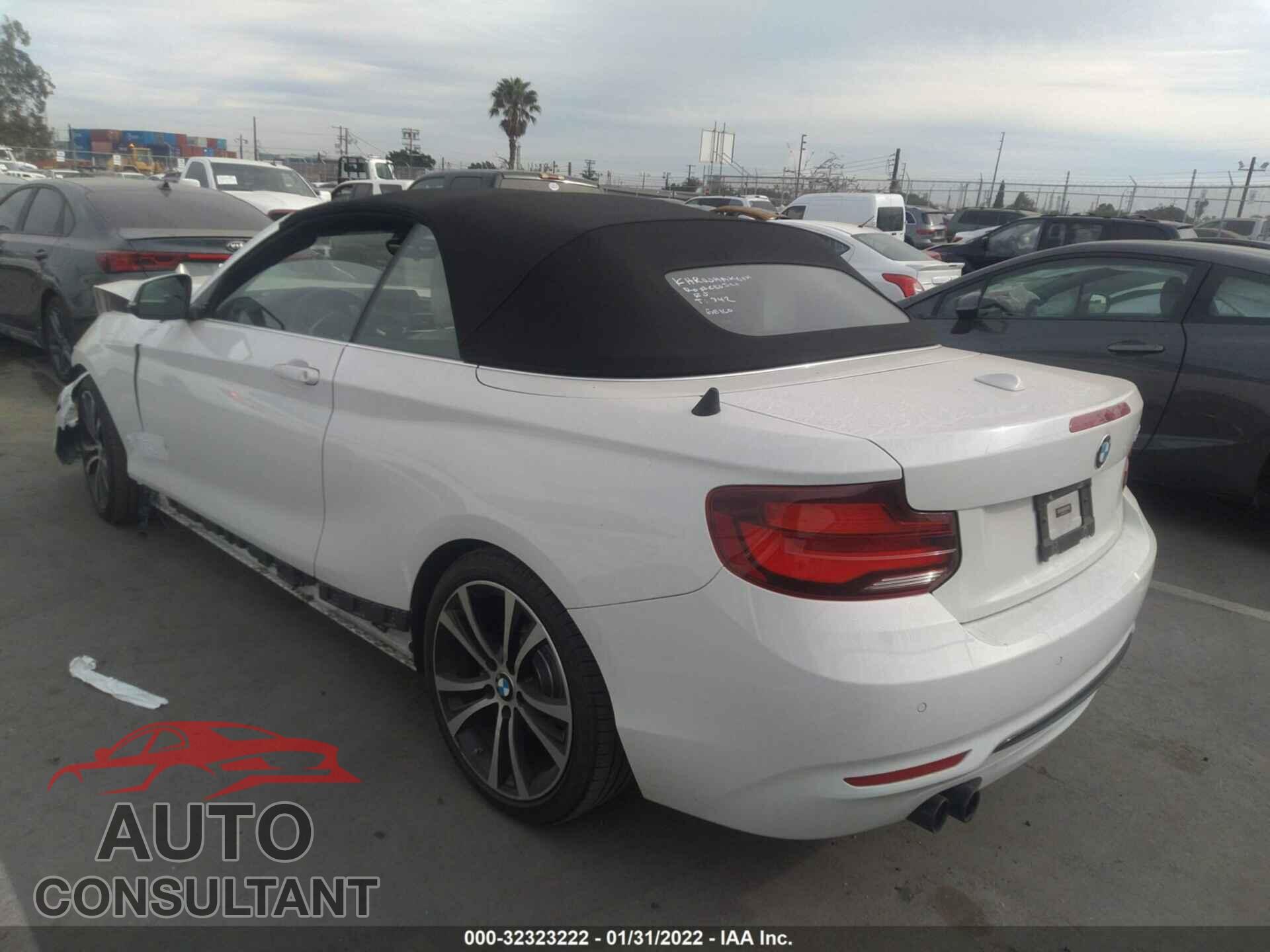 BMW 2 SERIES 2020 - WBA2M7C02L7E61665