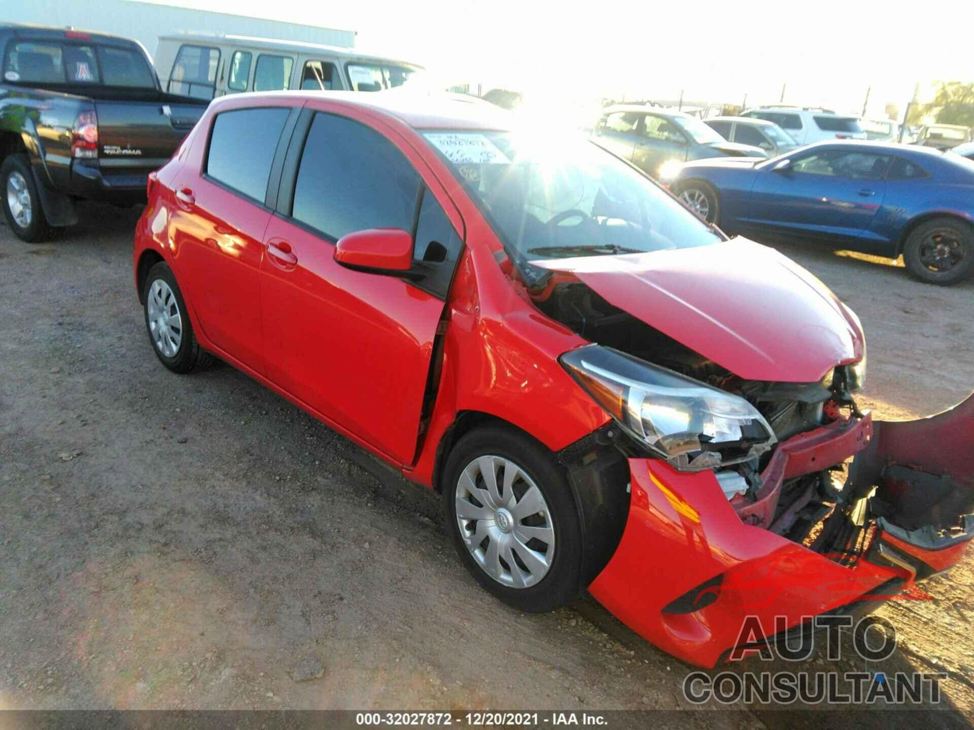 TOYOTA YARIS 2016 - VNKKTUD35GA060170